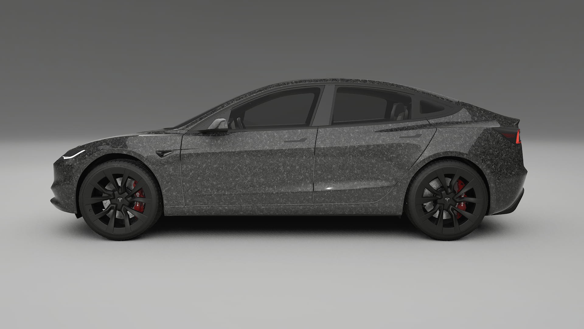 Tesla Model3 Highland TPU Lackschutzfolie | FORGED S Farbwechsel PPF – Komplett-Vorgeschnittener Kit