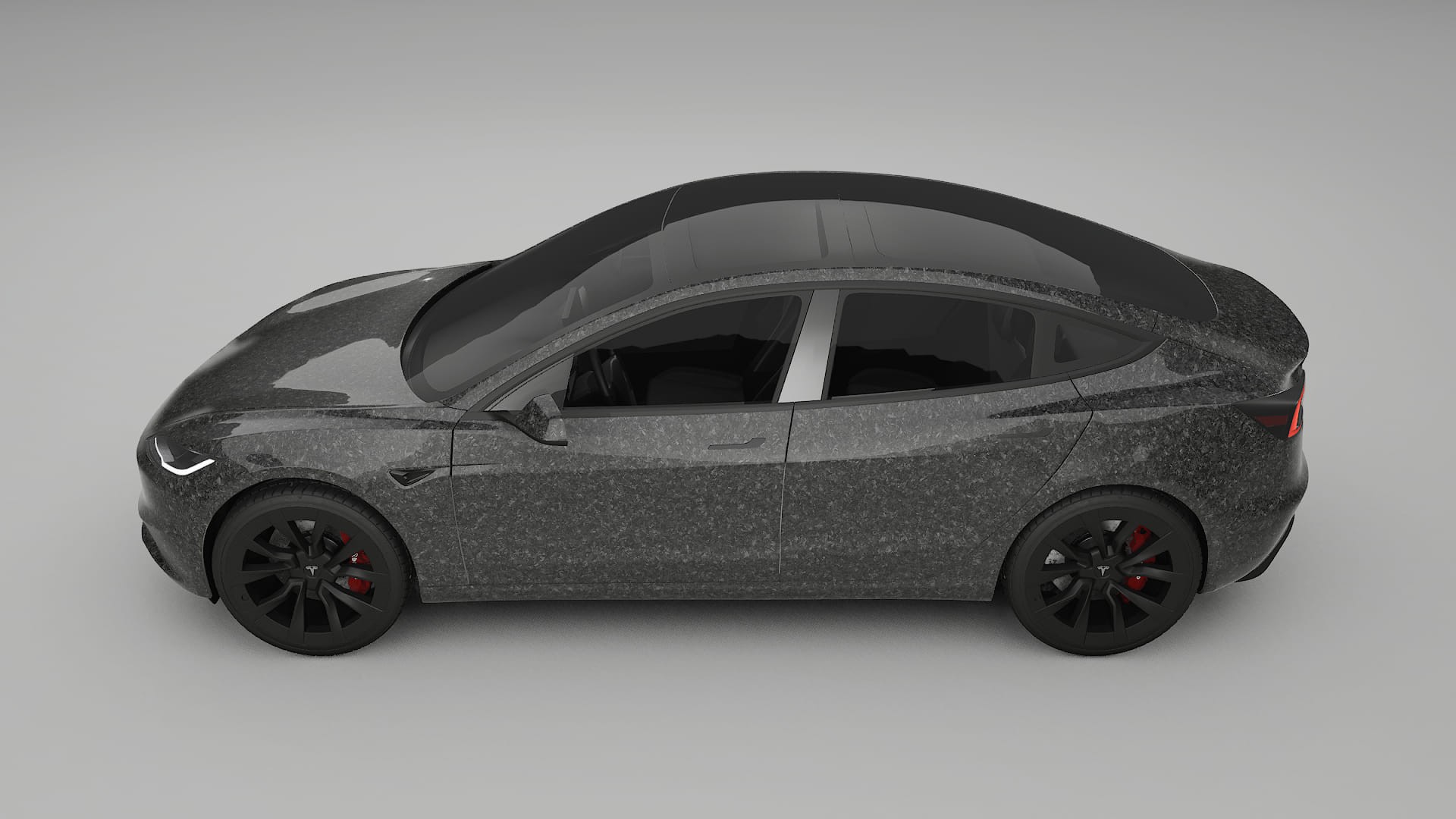 Tesla Model3 Highland TPU Lackschutzfolie | FORGED S Farbwechsel PPF – Komplett-Vorgeschnittener Kit