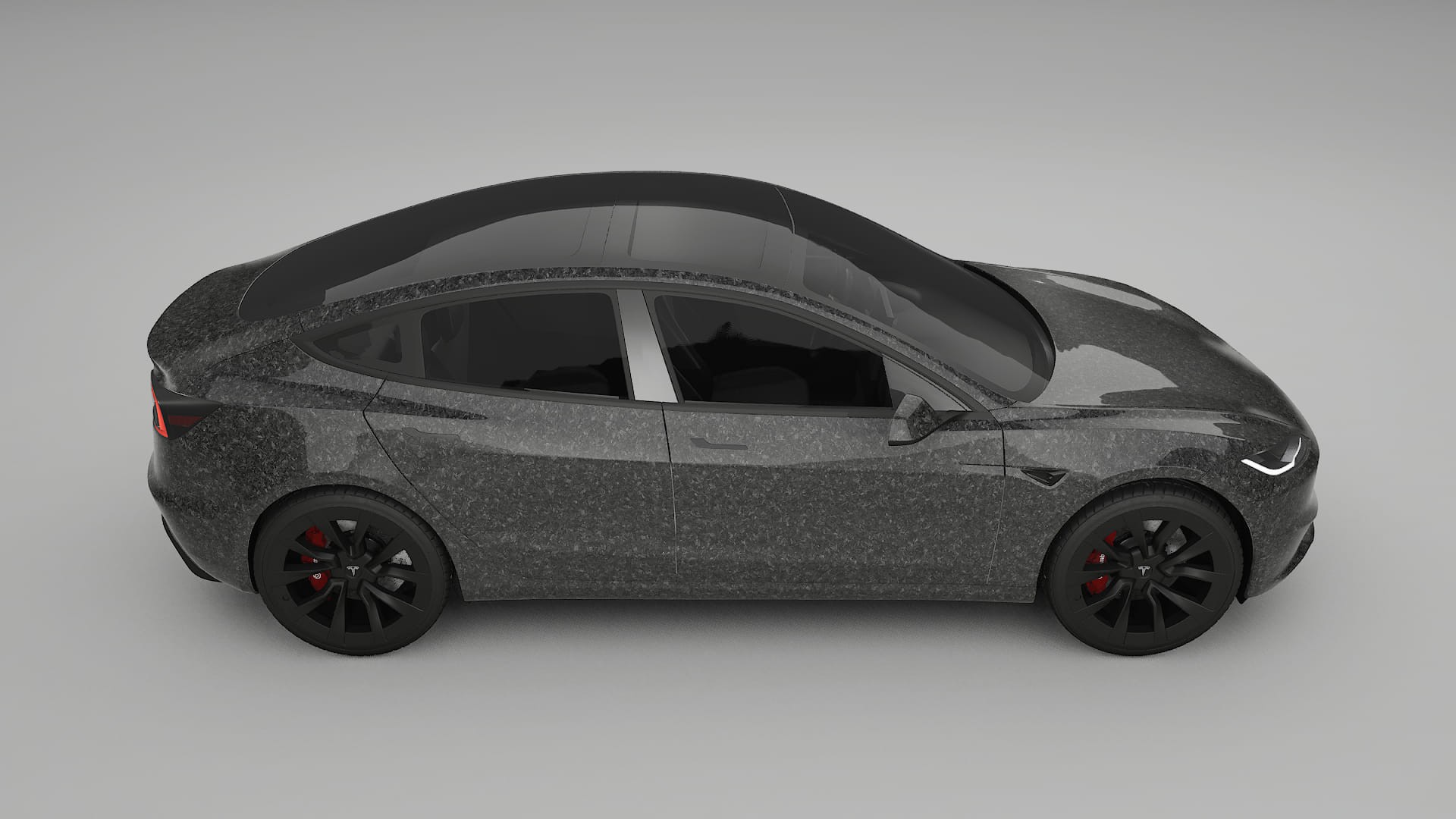 Tesla Model3 Highland TPU Lackschutzfolie | FORGED S Farbwechsel PPF – Komplett-Vorgeschnittener Kit