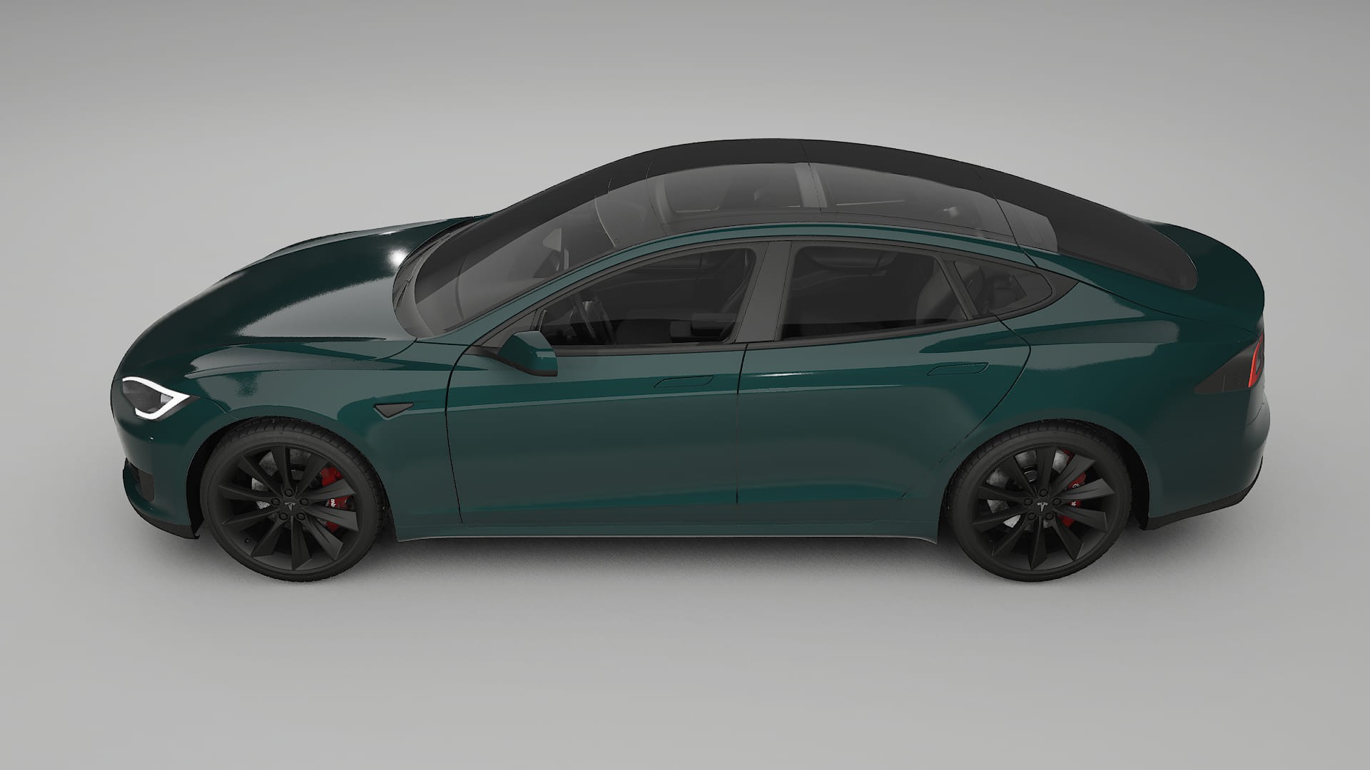Tesla Model S TPU Lackschutzfolie | INFERNO Farbwechsel PPF – Komplett-Vorgeschnittener Kit
