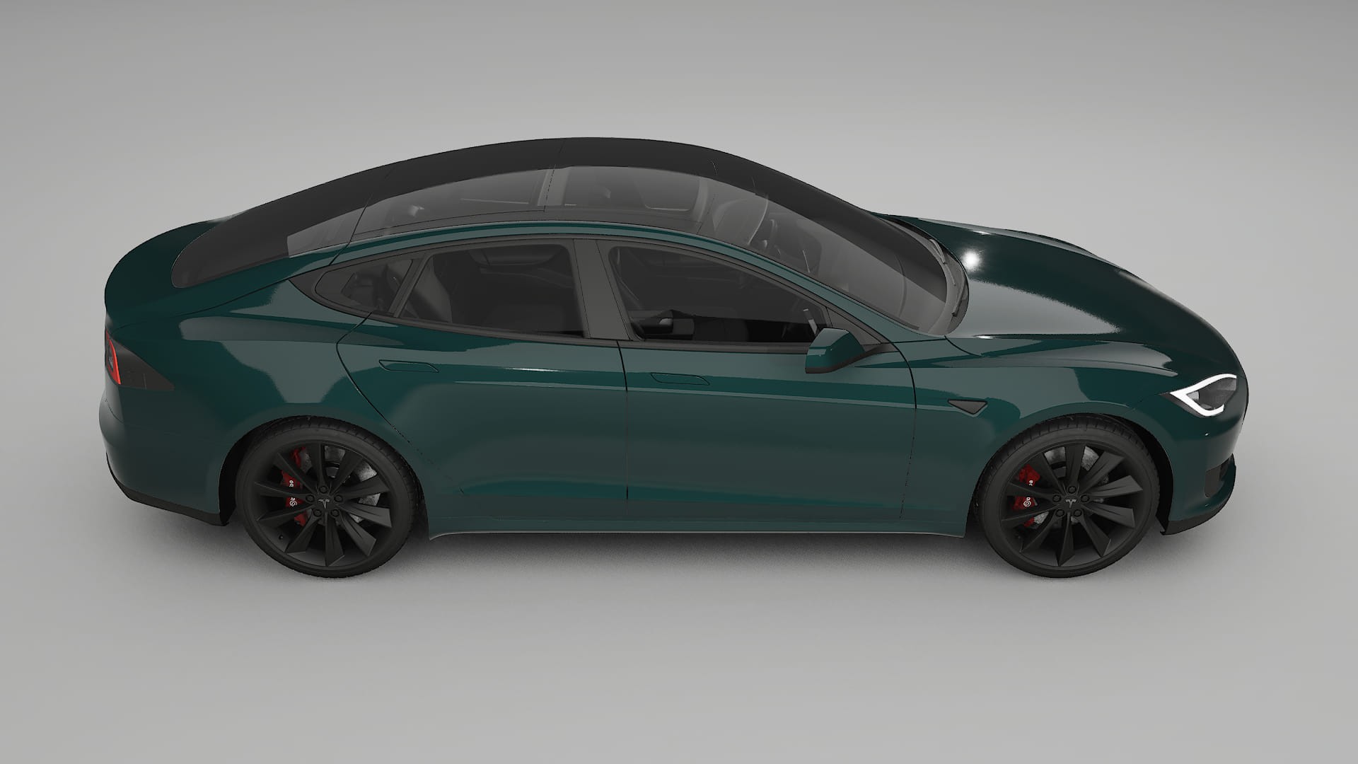 Tesla Model S TPU Lackschutzfolie | INFERNO Farbwechsel PPF – Komplett-Vorgeschnittener Kit