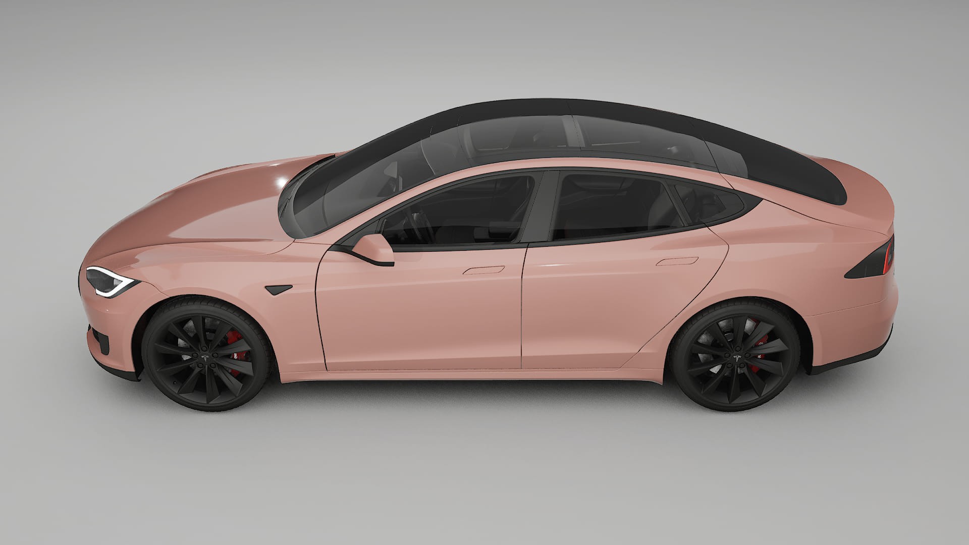 Tesla Model S TPU Lackschutzfolie | BLUSH Farbwechsel PPF – Komplett-Vorgeschnittener Kit