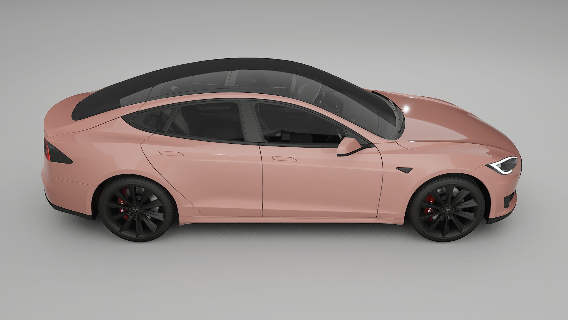 Tesla Model S TPU Lackschutzfolie | BLUSH Farbwechsel PPF – Komplett-Vorgeschnittener Kit