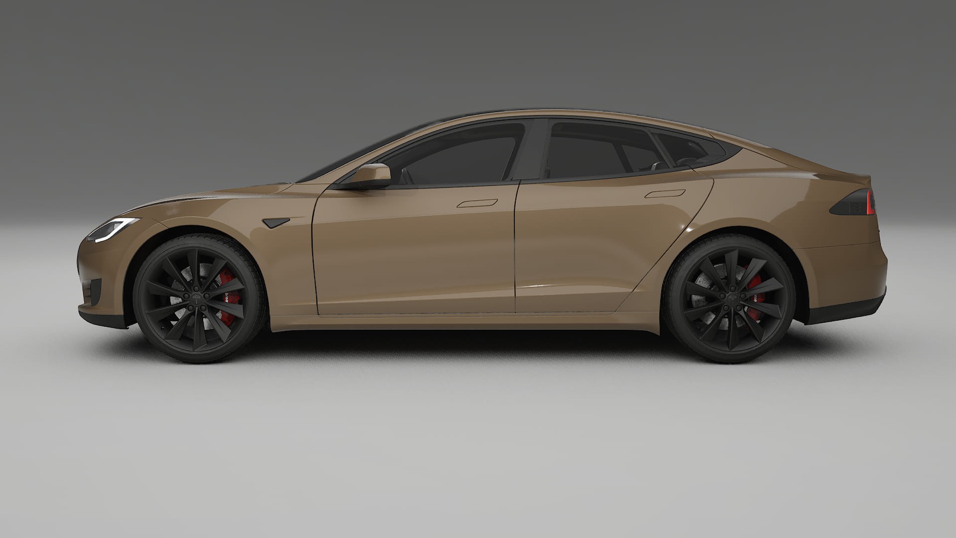 Tesla Model S TPU Lackschutzfolie | SAHARA Farbwechsel PPF – Komplett-Vorgeschnittener Kit