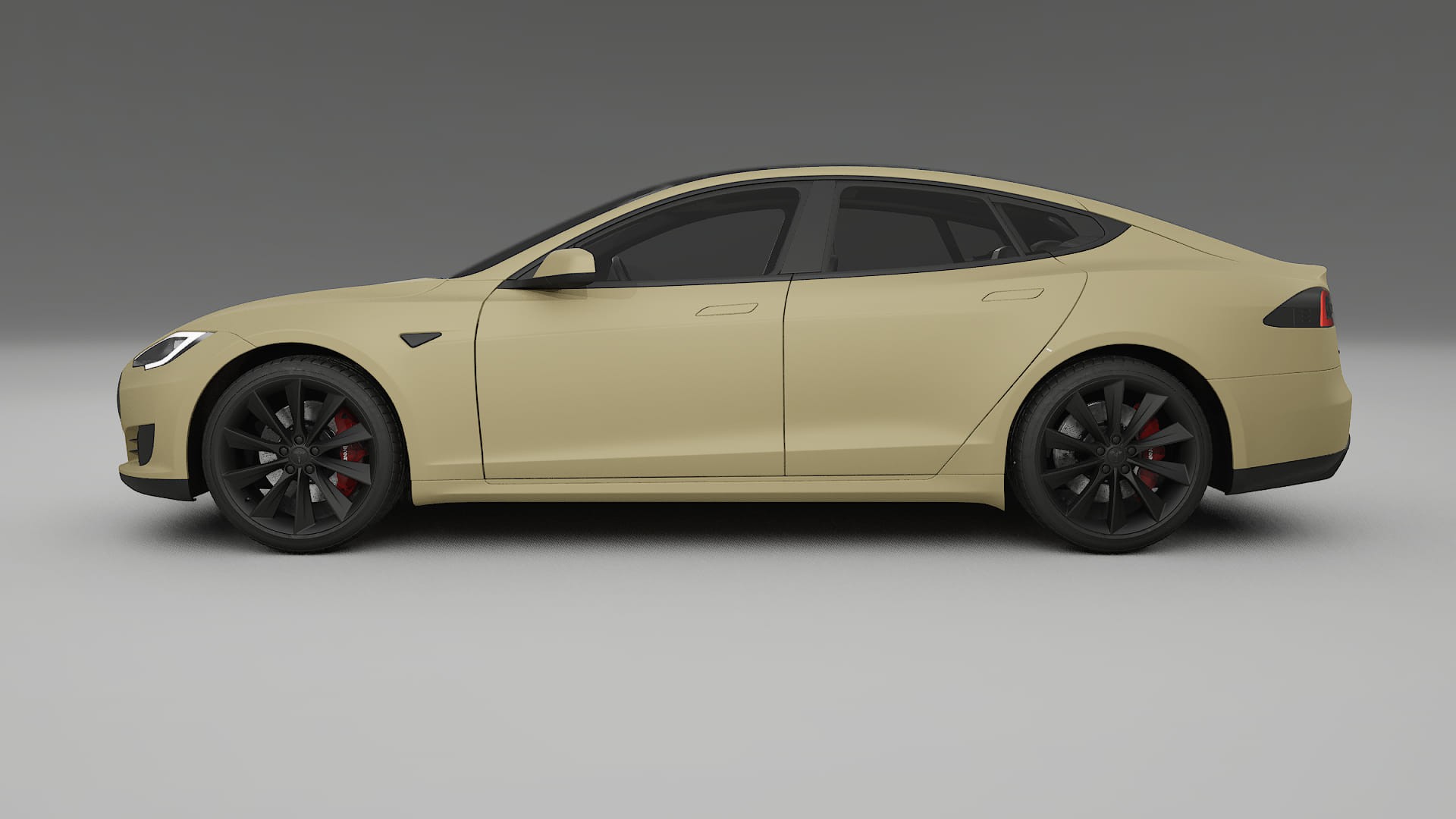 Tesla Model S TPU Lackschutzfolie | SAND Farbwechsel PPF – Komplett-Vorgeschnittener Kit