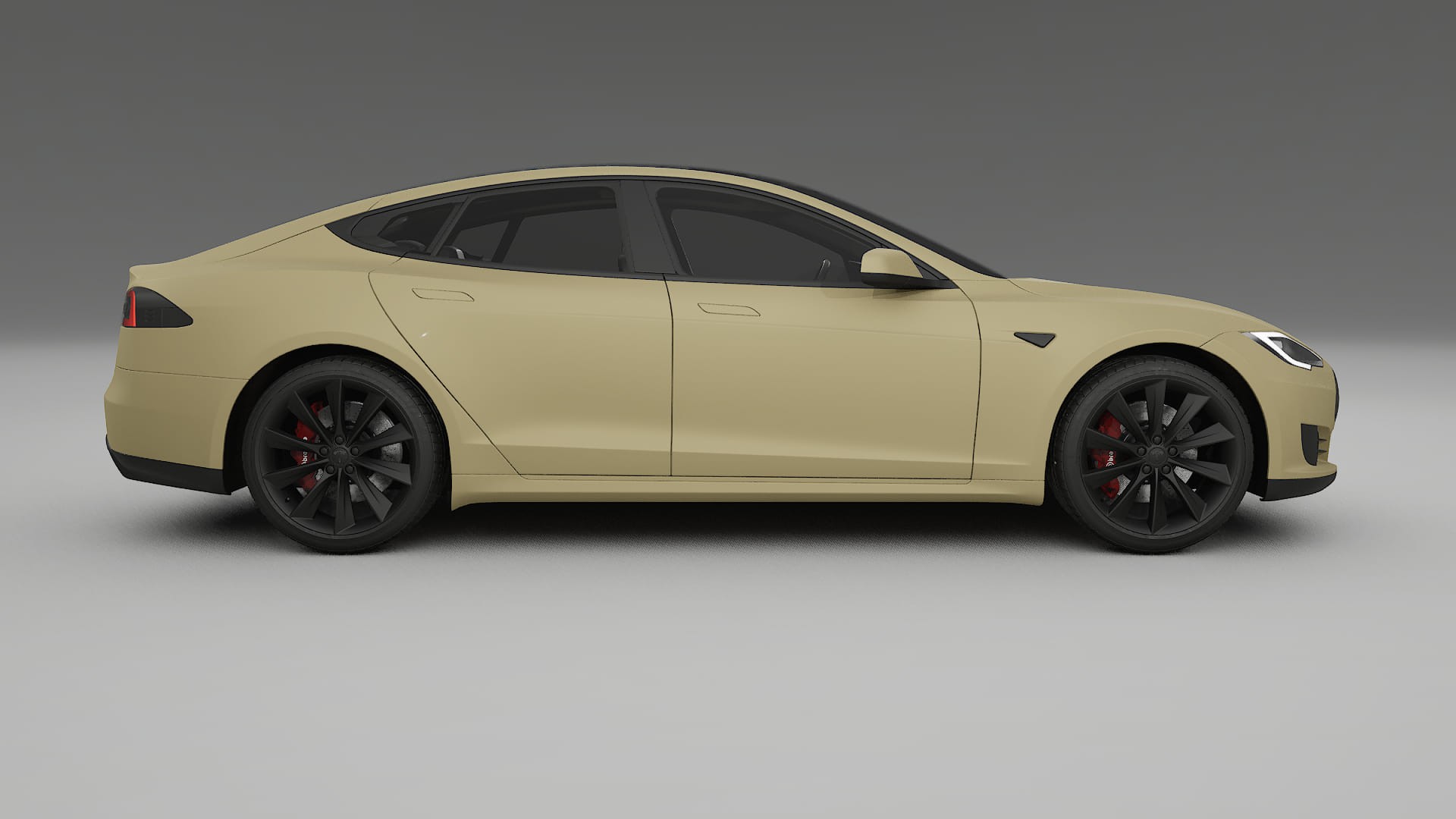 Tesla Model S TPU Lackschutzfolie | SAND Farbwechsel PPF – Komplett-Vorgeschnittener Kit