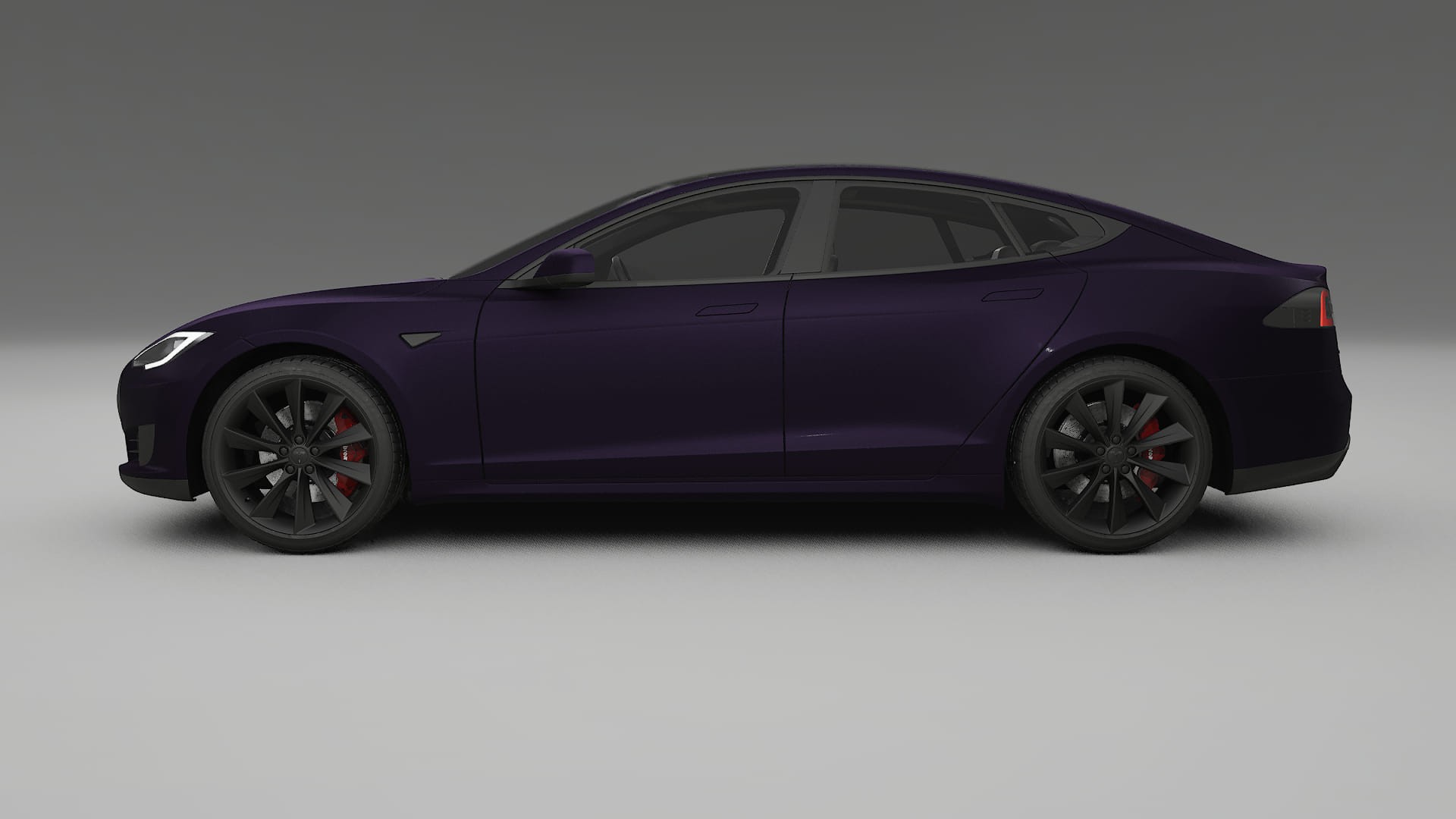 Tesla Model S TPU Lackschutzfolie | VIOLET Farbwechsel PPF – Komplett-Vorgeschnittener Kit