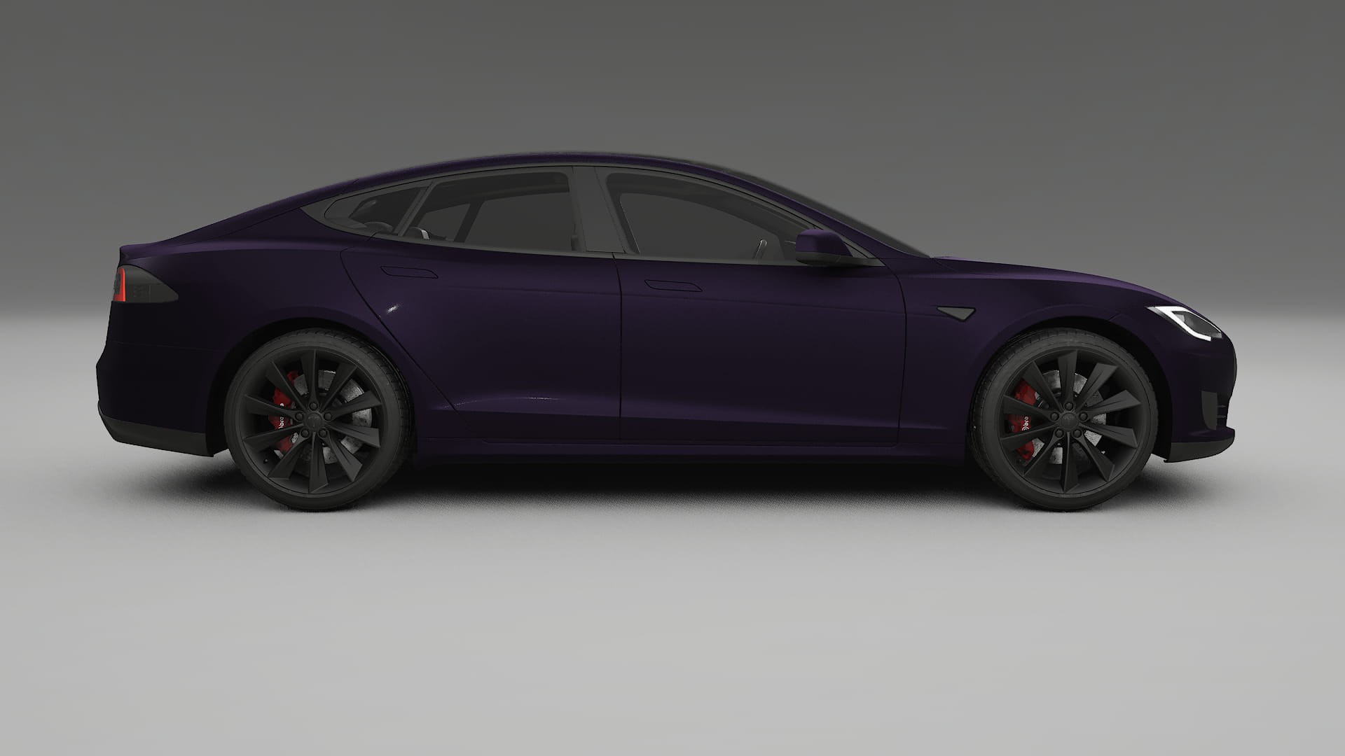 Tesla Model S TPU Lackschutzfolie | VIOLET Farbwechsel PPF – Komplett-Vorgeschnittener Kit