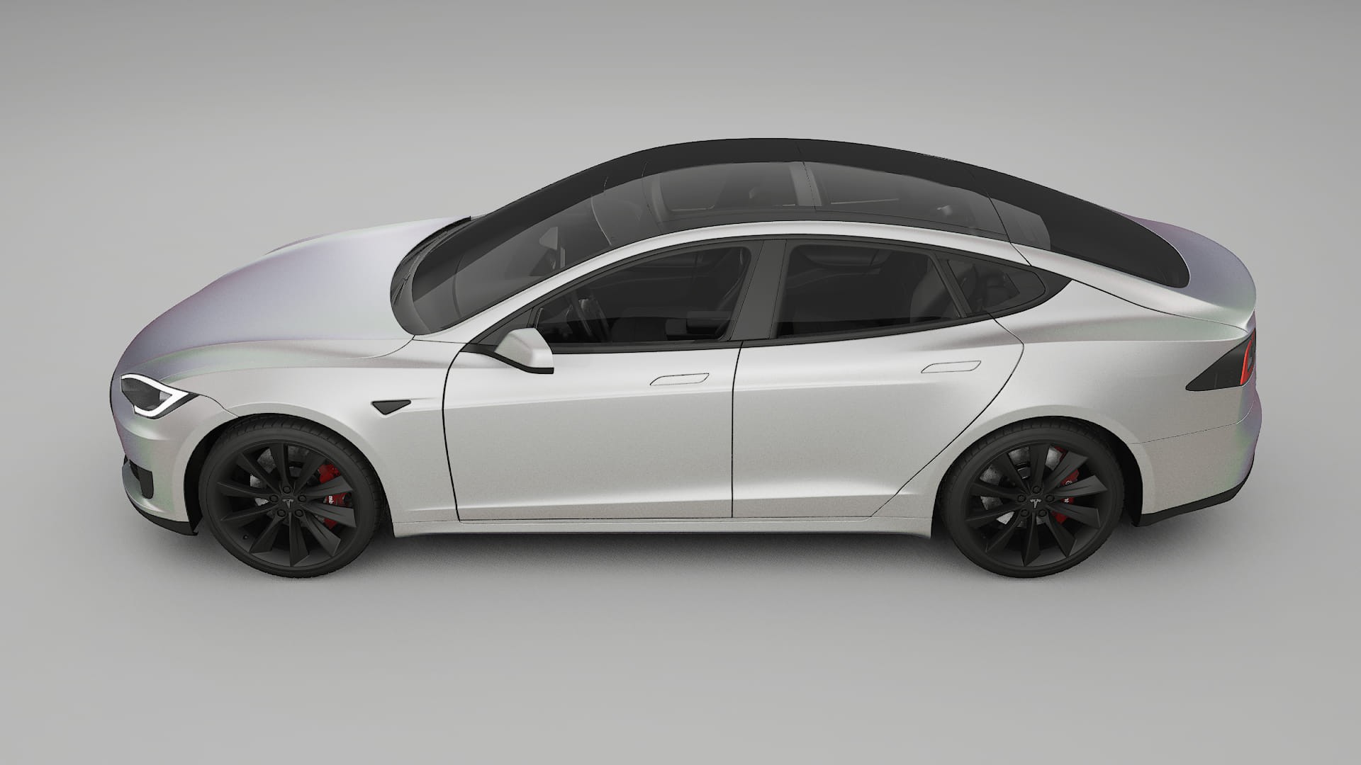 Tesla Model S TPU Lackschutzfolie | NEBULA Farbwechsel PPF – Komplett-Vorgeschnittener Kit