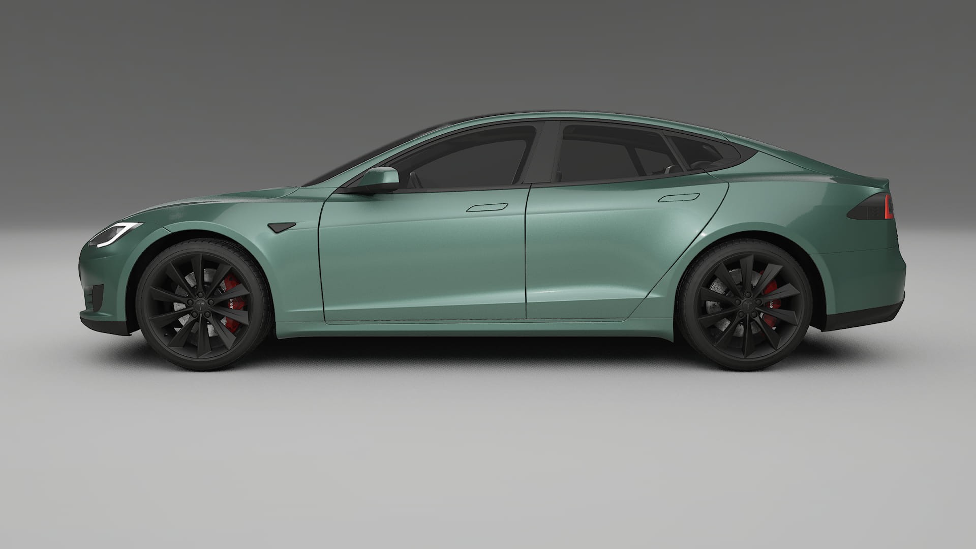 Tesla Model S TPU Lackschutzfolie | EVERGREEN Farbwechsel PPF – Komplett-Vorgeschnittener Kit