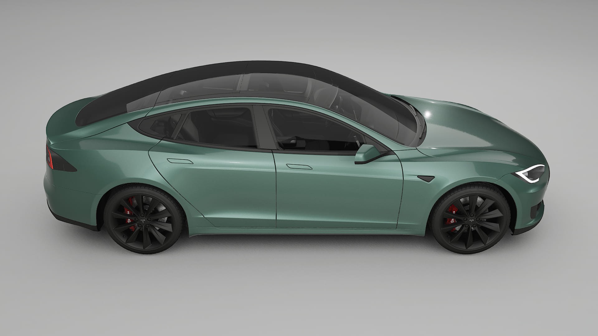 Tesla Model S TPU Lackschutzfolie | EVERGREEN Farbwechsel PPF – Komplett-Vorgeschnittener Kit