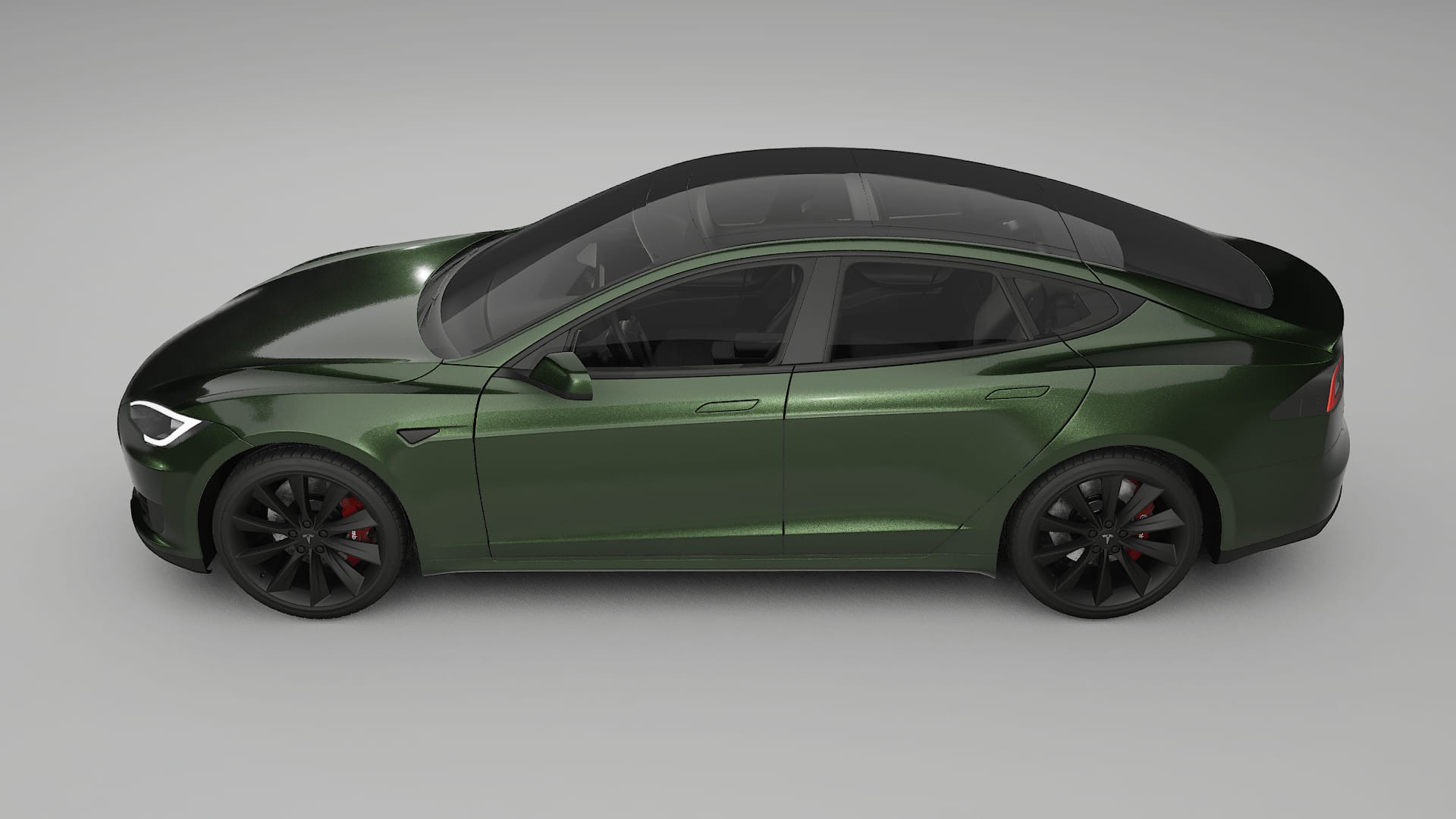 Tesla Model S TPU Lackschutzfolie | LAGOON Farbwechsel PPF – Komplett-Vorgeschnittener Kit
