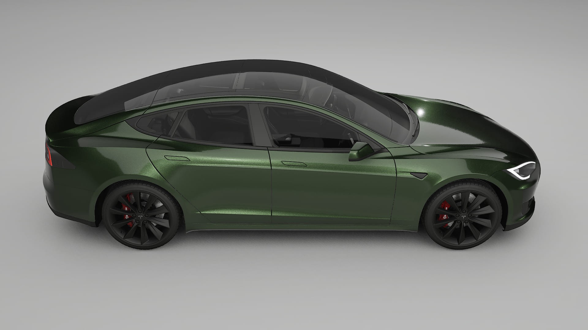 Tesla Model S TPU Lackschutzfolie | LAGOON Farbwechsel PPF – Komplett-Vorgeschnittener Kit