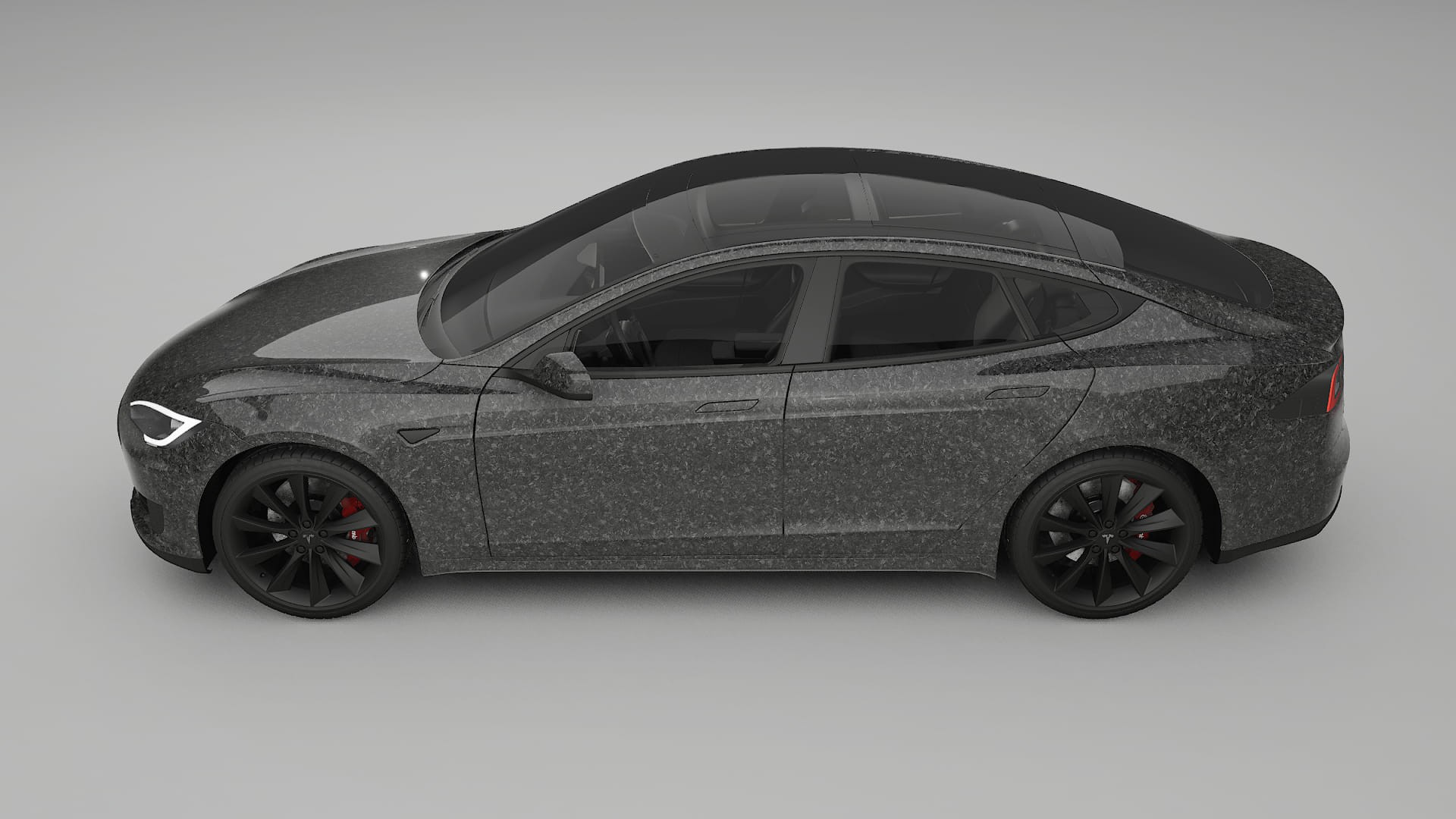 Tesla Model S TPU Lackschutzfolie | FORGED S Farbwechsel PPF – Komplett-Vorgeschnittener Kit