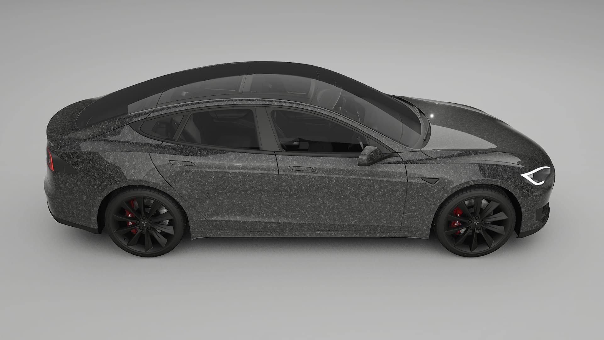 Tesla Model S TPU Lackschutzfolie | FORGED S Farbwechsel PPF – Komplett-Vorgeschnittener Kit