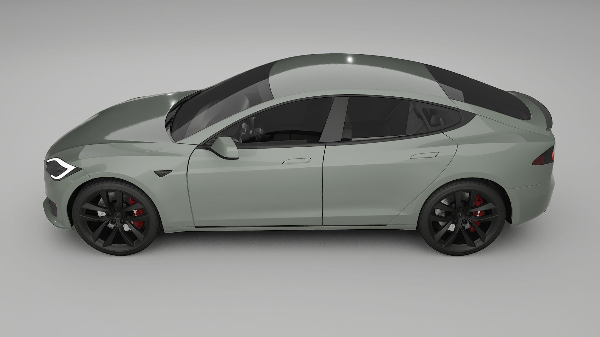 Tesla Model S Refresh TPU Lackschutzfolie | SLATE Farbwechsel PPF – Komplett-Vorgeschnittener Kit