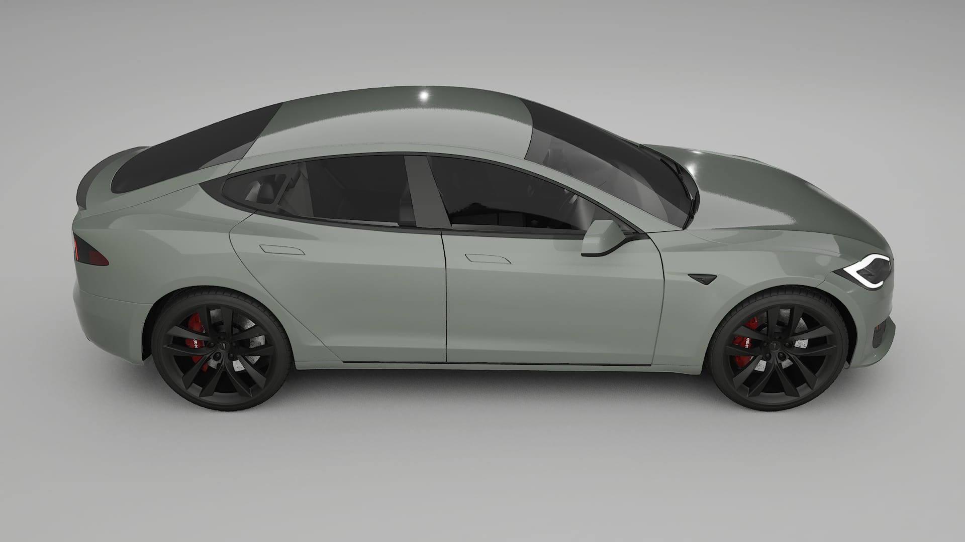 Tesla Model S Refresh TPU Lackschutzfolie | SLATE Farbwechsel PPF – Komplett-Vorgeschnittener Kit