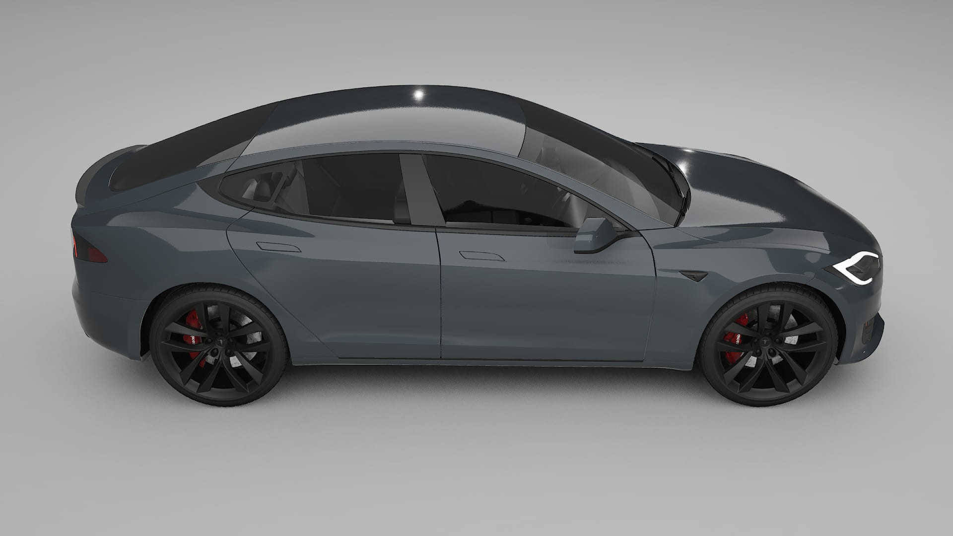 Tesla Model S Refresh TPU Lackschutzfolie | GRANITE Farbwechsel PPF – Komplett-Vorgeschnittener Kit