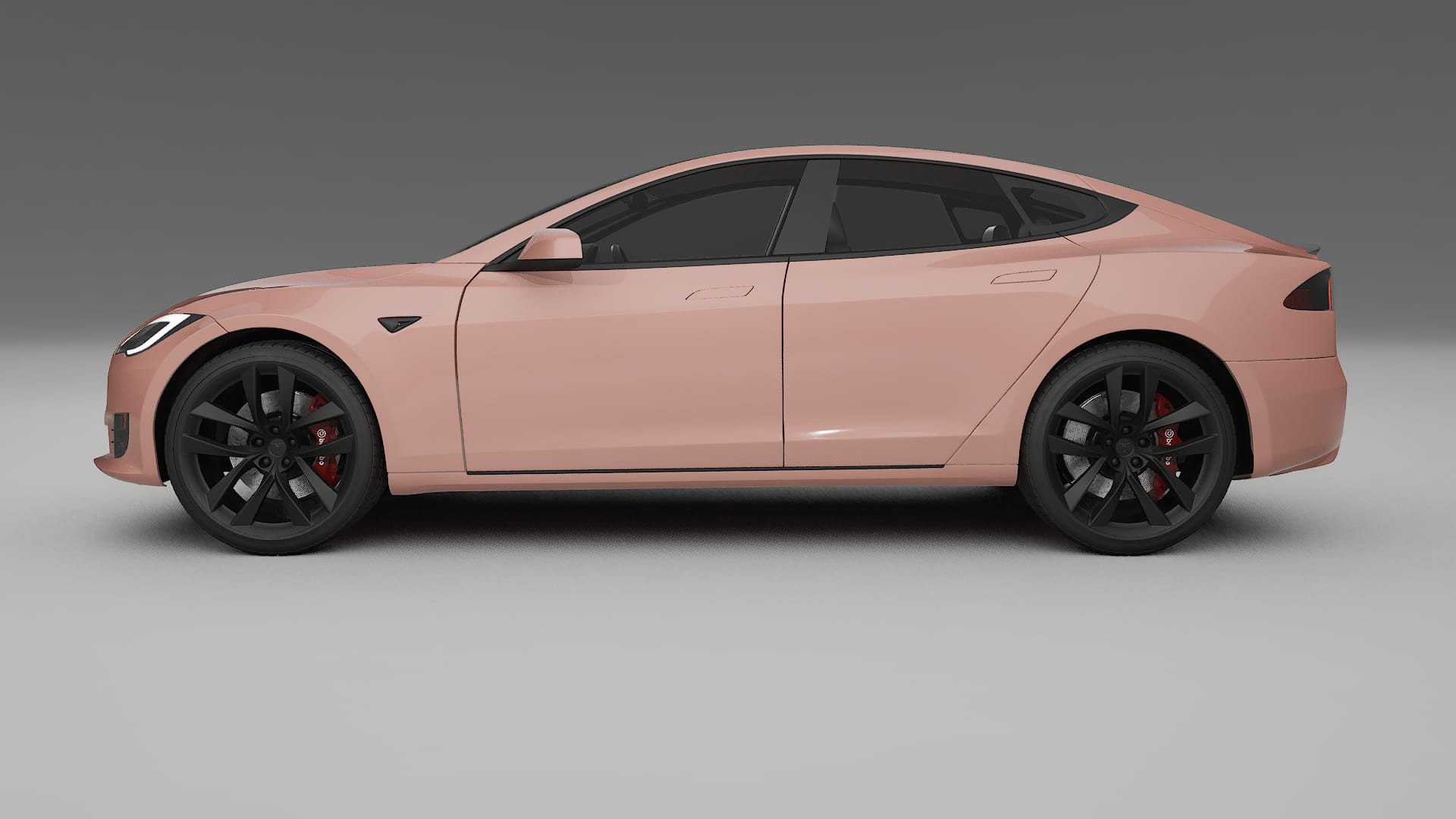 Tesla Model S Refresh TPU Lackschutzfolie | BLUSH Farbwechsel PPF – Komplett-Vorgeschnittener Kit