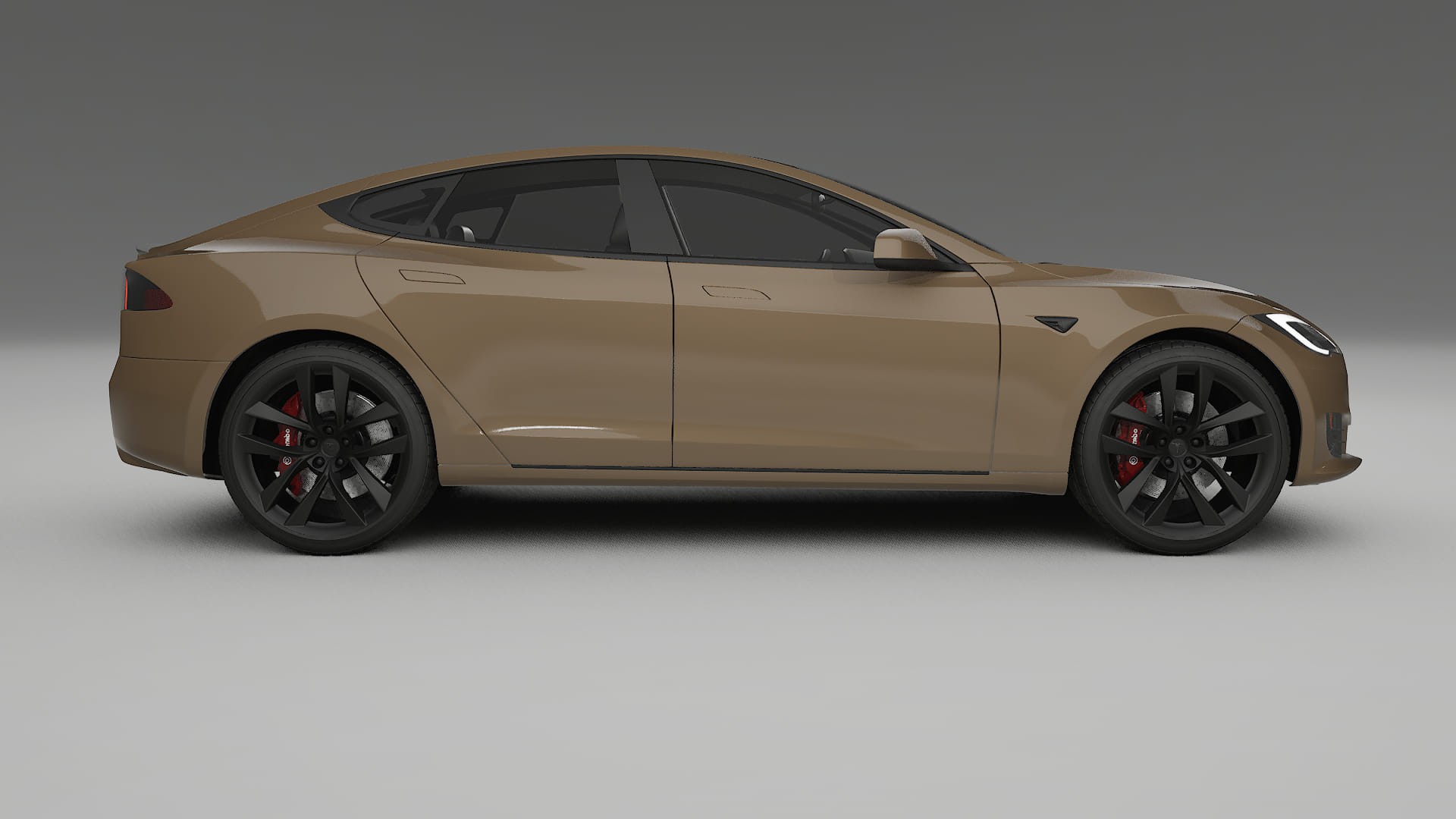 Tesla Model S Refresh TPU Lackschutzfolie | SAHARA Farbwechsel PPF – Komplett-Vorgeschnittener Kit