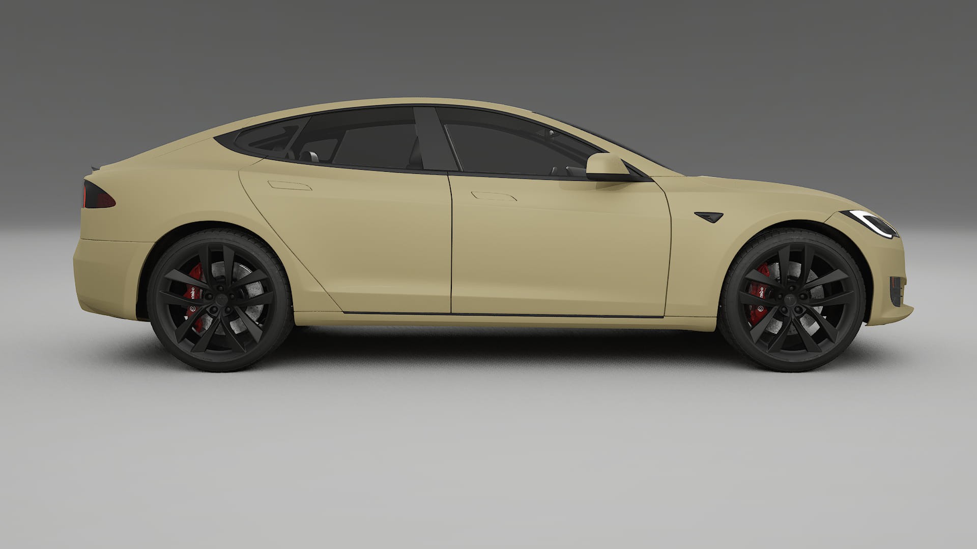 Tesla Model S Refresh TPU Lackschutzfolie | SAND Farbwechsel PPF – Komplett-Vorgeschnittener Kit