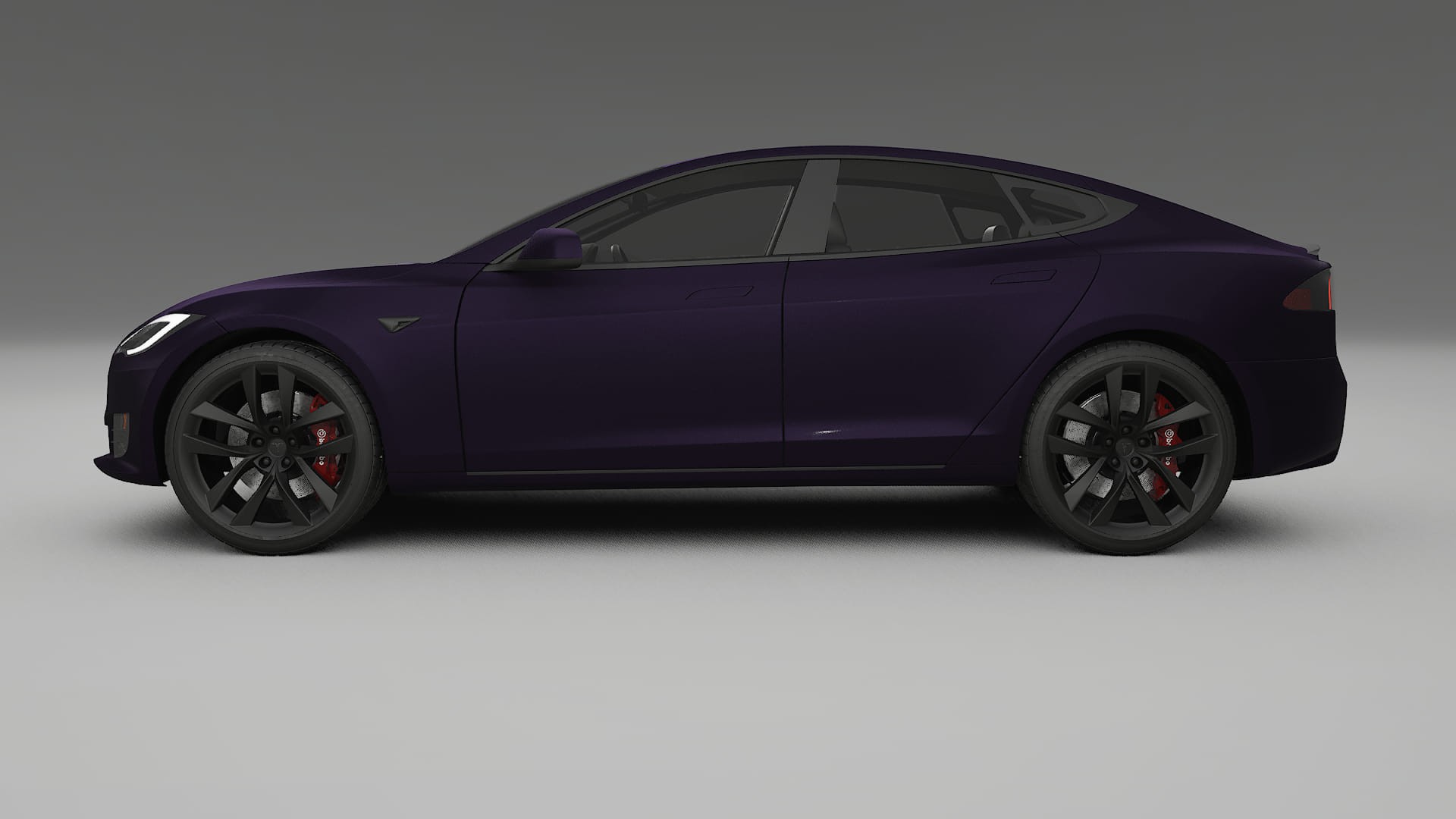 Tesla Model S Refresh TPU Lackschutzfolie | VIOLET Farbwechsel PPF – Komplett-Vorgeschnittener Kit