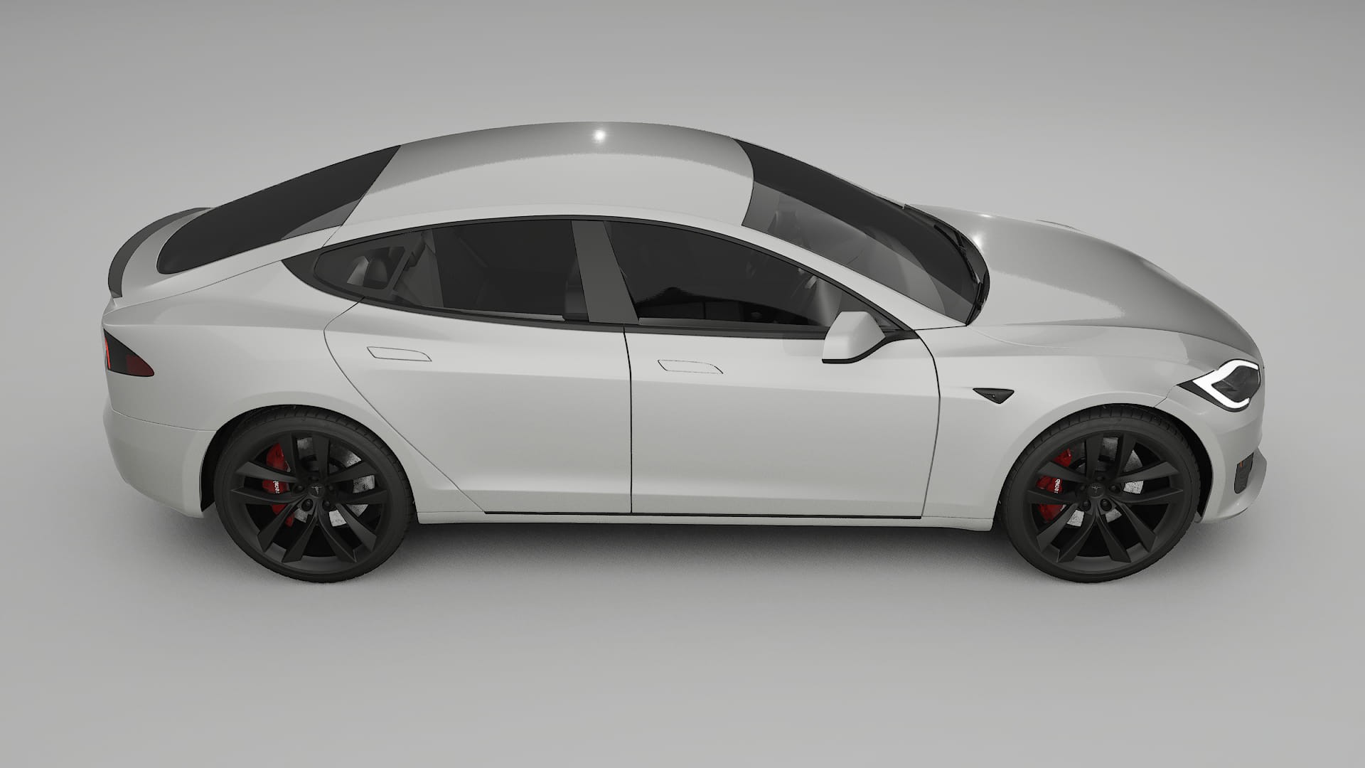 Tesla Model S Refresh TPU Lackschutzfolie | PEARL Farbwechsel PPF – Komplett-Vorgeschnittener Kit