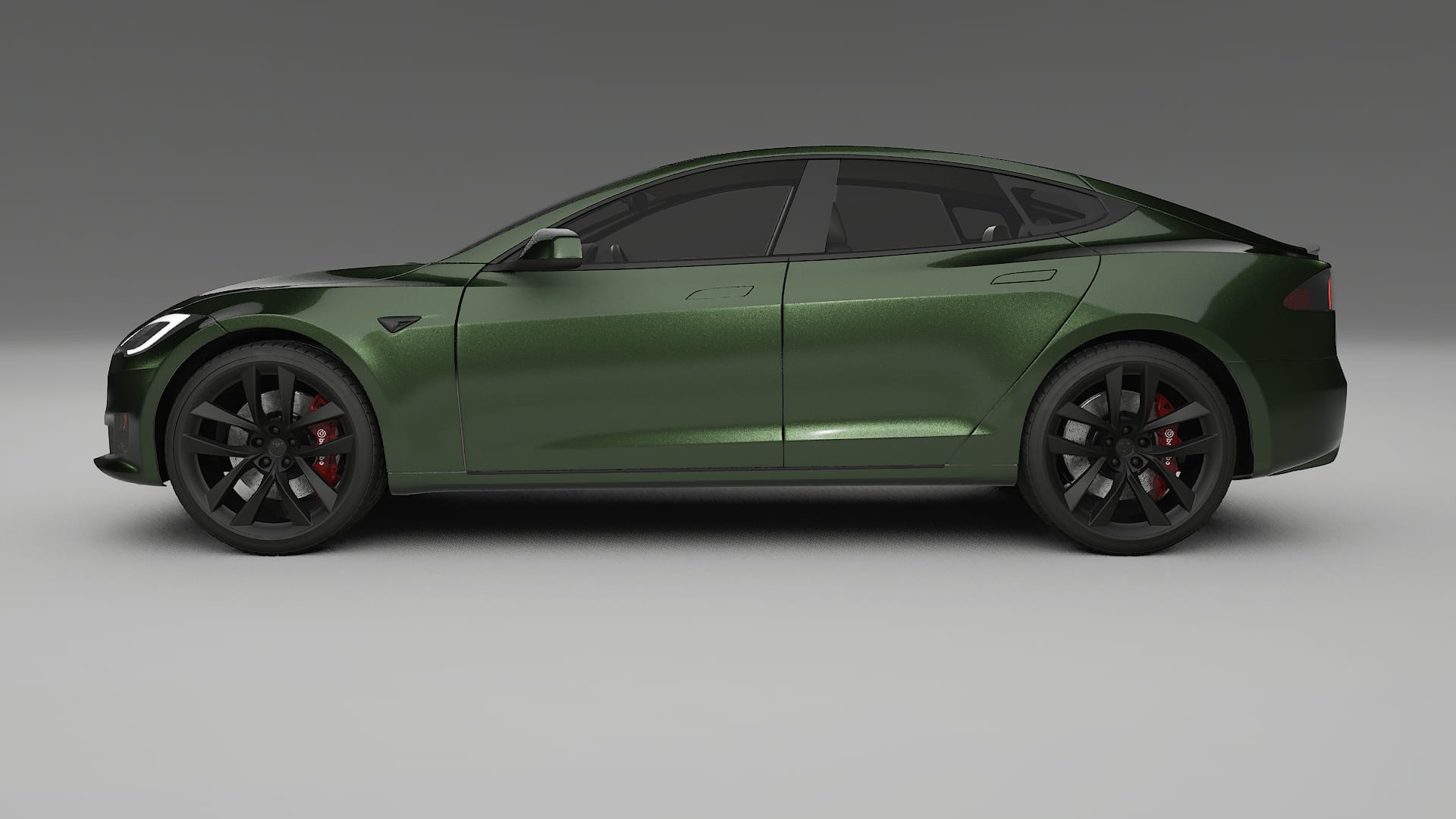 Tesla Model S Refresh TPU Lackschutzfolie | LAGOON Farbwechsel PPF – Komplett-Vorgeschnittener Kit