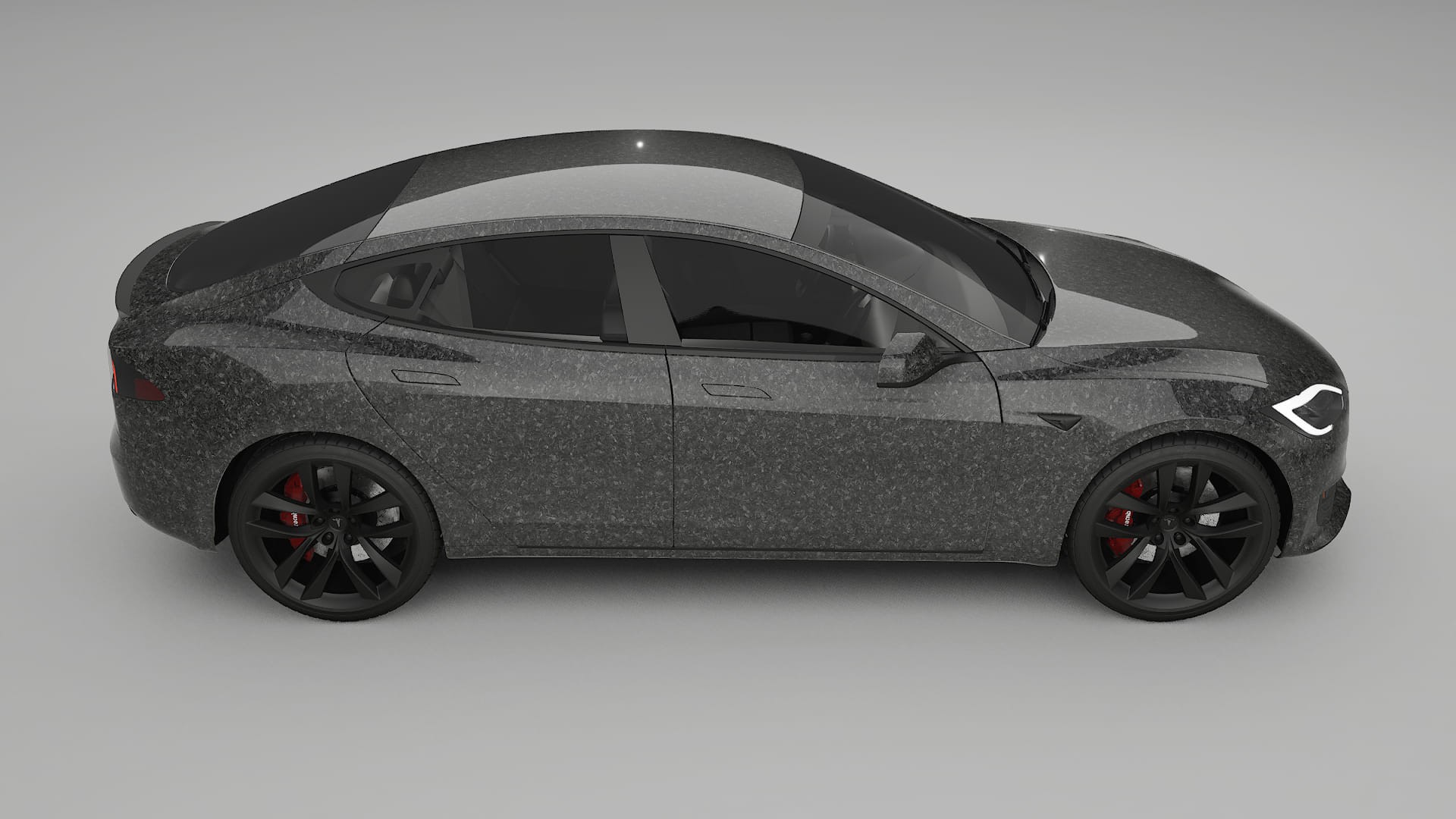 Tesla Model S Refresh TPU Lackschutzfolie | FORGED S Farbwechsel PPF – Komplett-Vorgeschnittener Kit