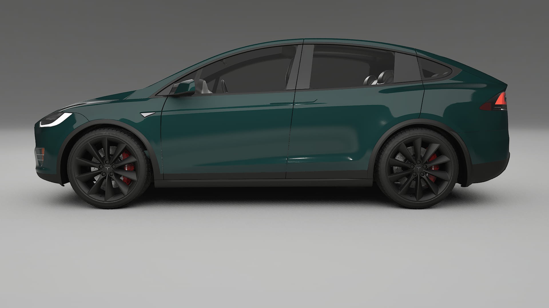 Tesla Model X TPU Lackschutzfolie | INFERNO Farbwechsel PPF – Komplett-Vorgeschnittener Kit