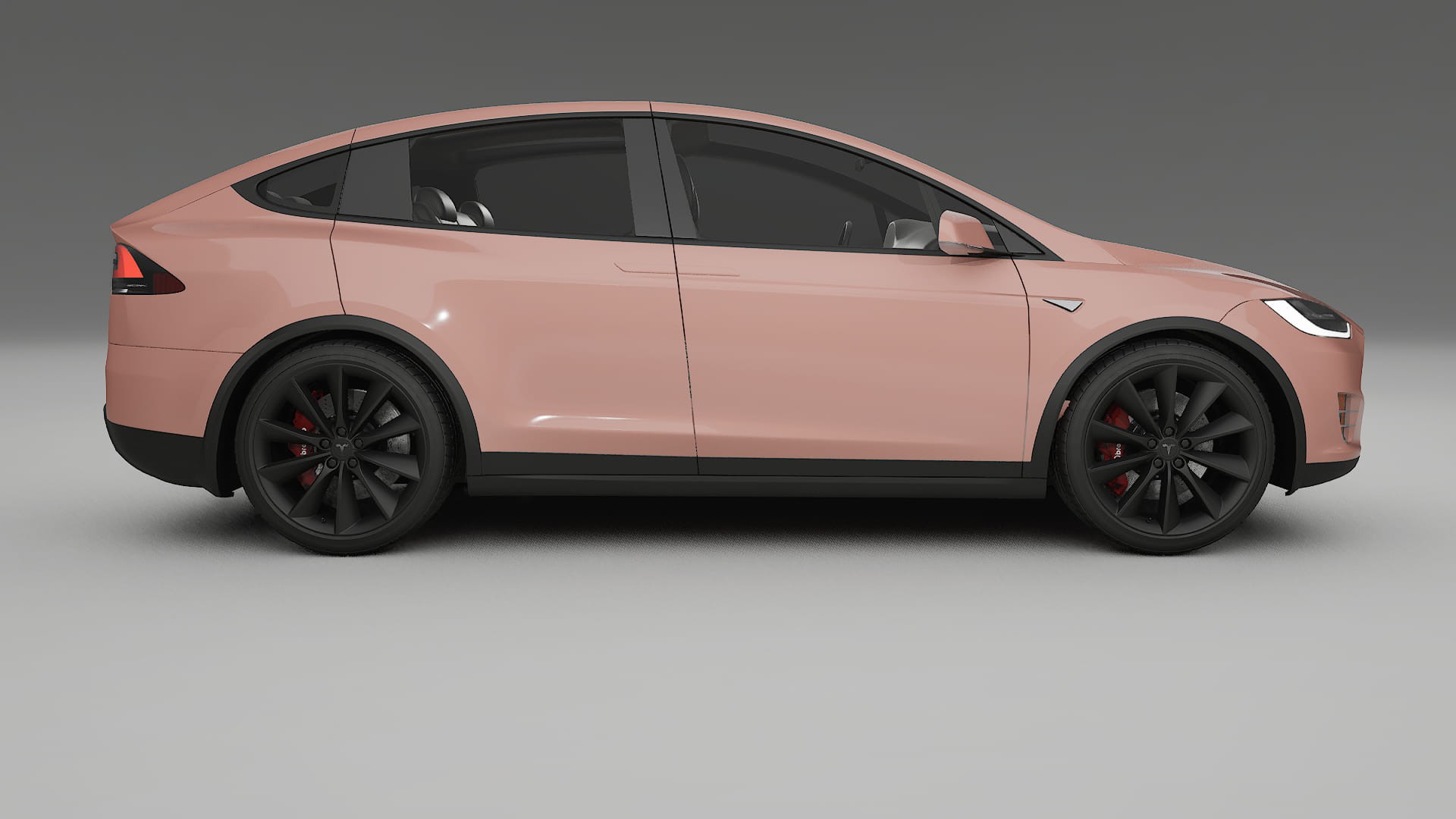 Tesla Model X TPU Lackschutzfolie | BLUSH Farbwechsel PPF – Komplett-Vorgeschnittener Kit