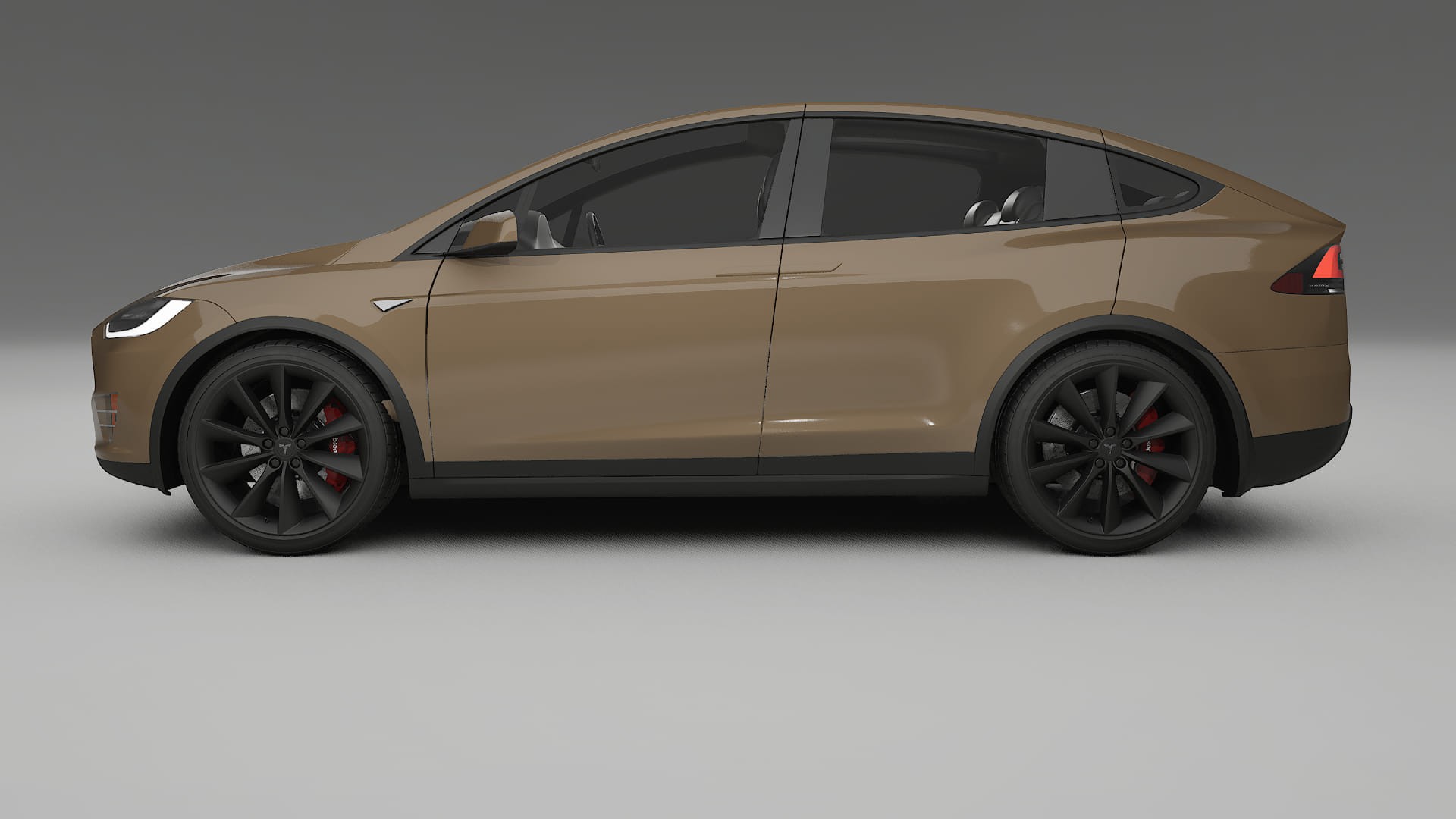 Tesla Model X TPU Lackschutzfolie | SAHARA Farbwechsel PPF – Komplett-Vorgeschnittener Kit