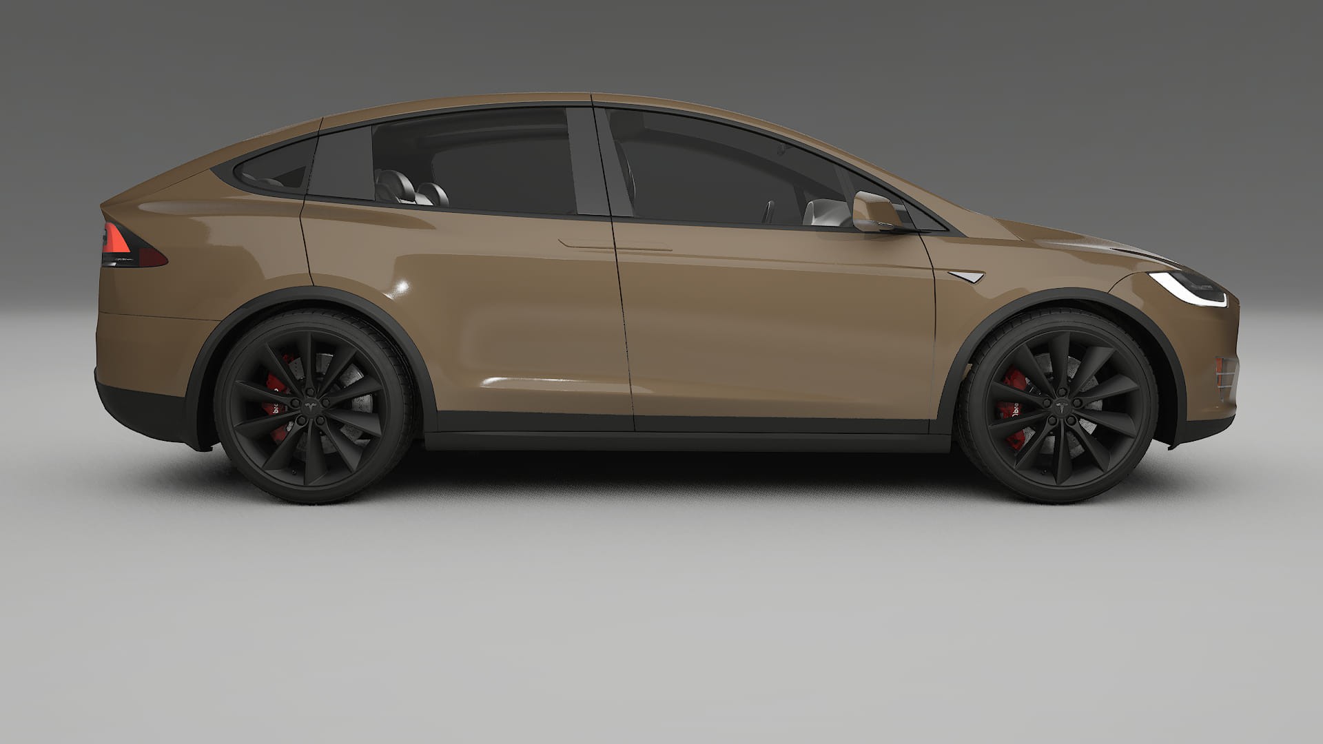 Tesla Model X TPU Lackschutzfolie | SAHARA Farbwechsel PPF – Komplett-Vorgeschnittener Kit