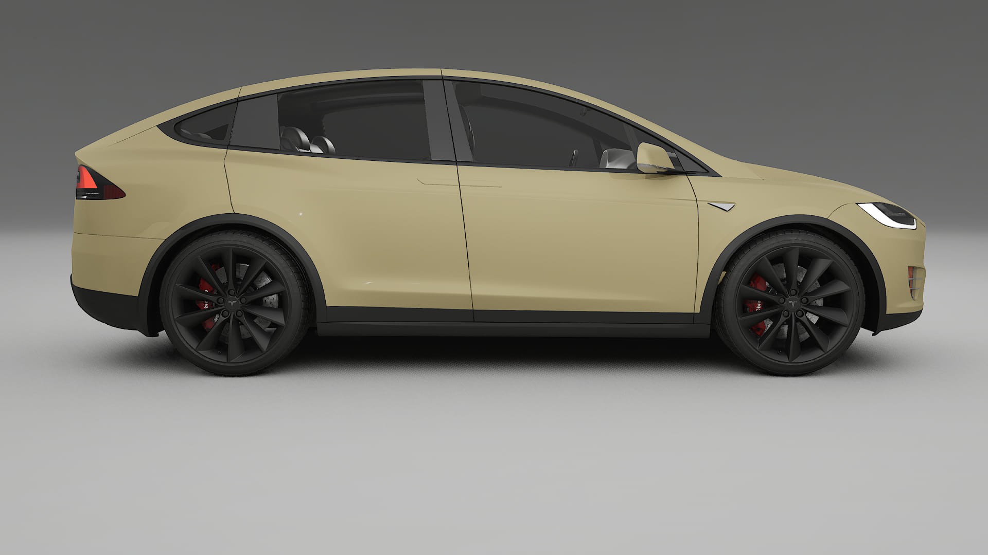 Tesla Model X TPU Lackschutzfolie | SAND Farbwechsel PPF – Komplett-Vorgeschnittener Kit