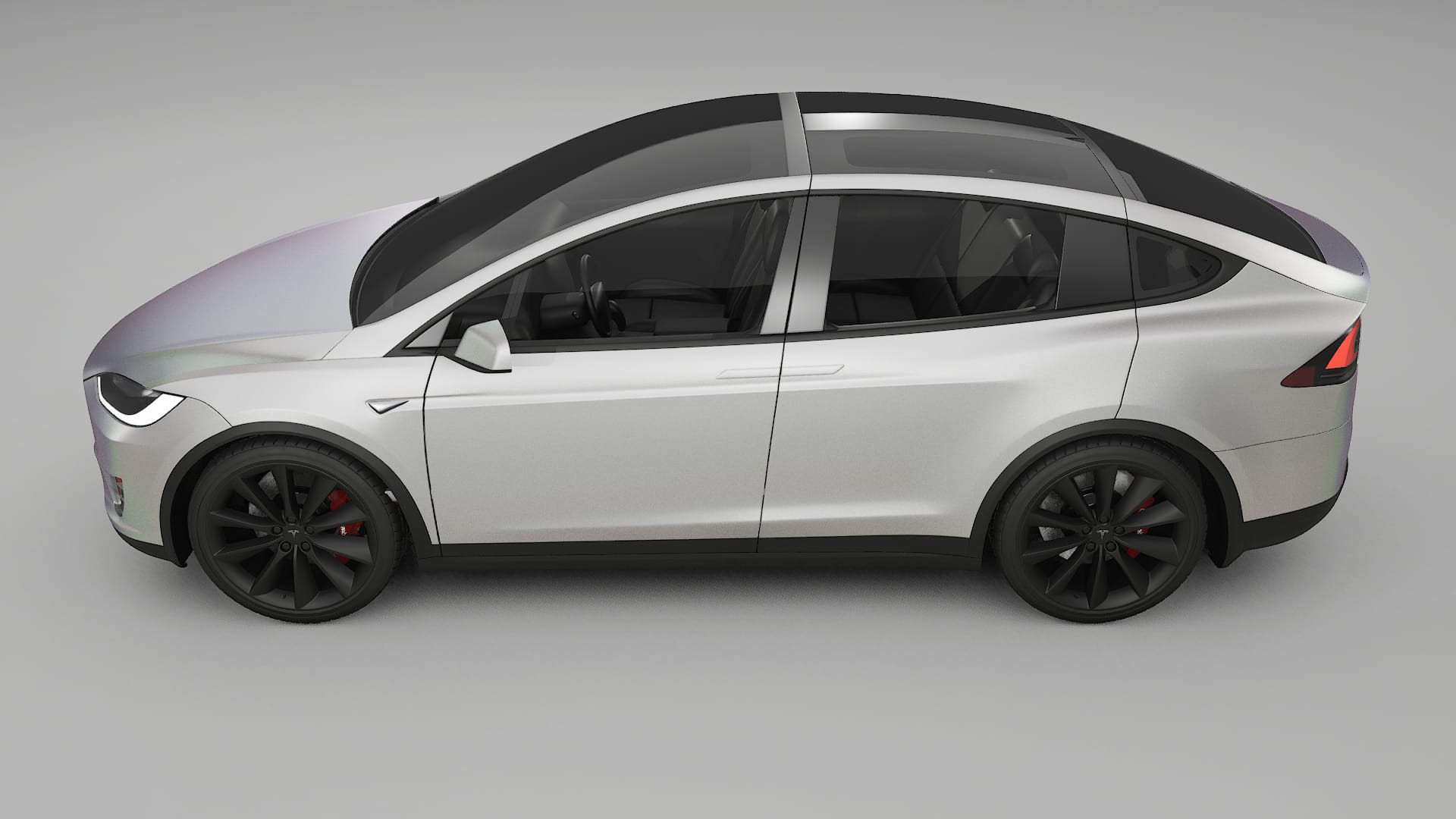 Tesla Model X TPU Lackschutzfolie | NEBULA Farbwechsel PPF – Komplett-Vorgeschnittener Kit