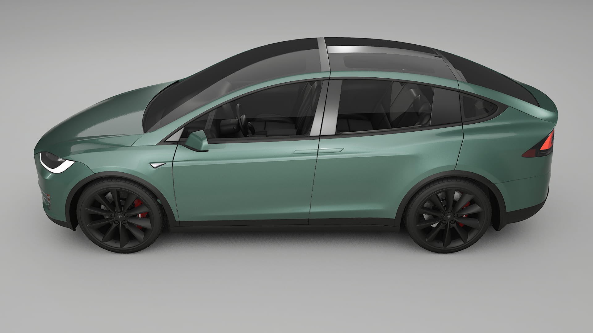 Tesla Model X TPU Lackschutzfolie | EVERGREEN Farbwechsel PPF – Komplett-Vorgeschnittener Kit