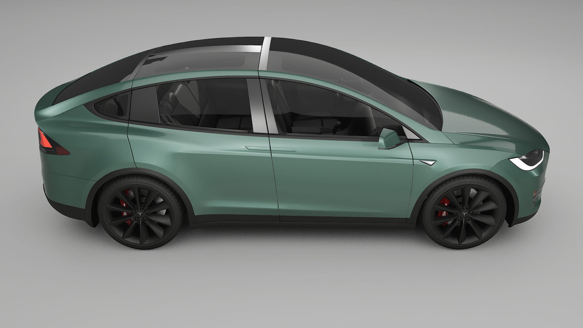 Tesla Model X TPU Lackschutzfolie | EVERGREEN Farbwechsel PPF – Komplett-Vorgeschnittener Kit