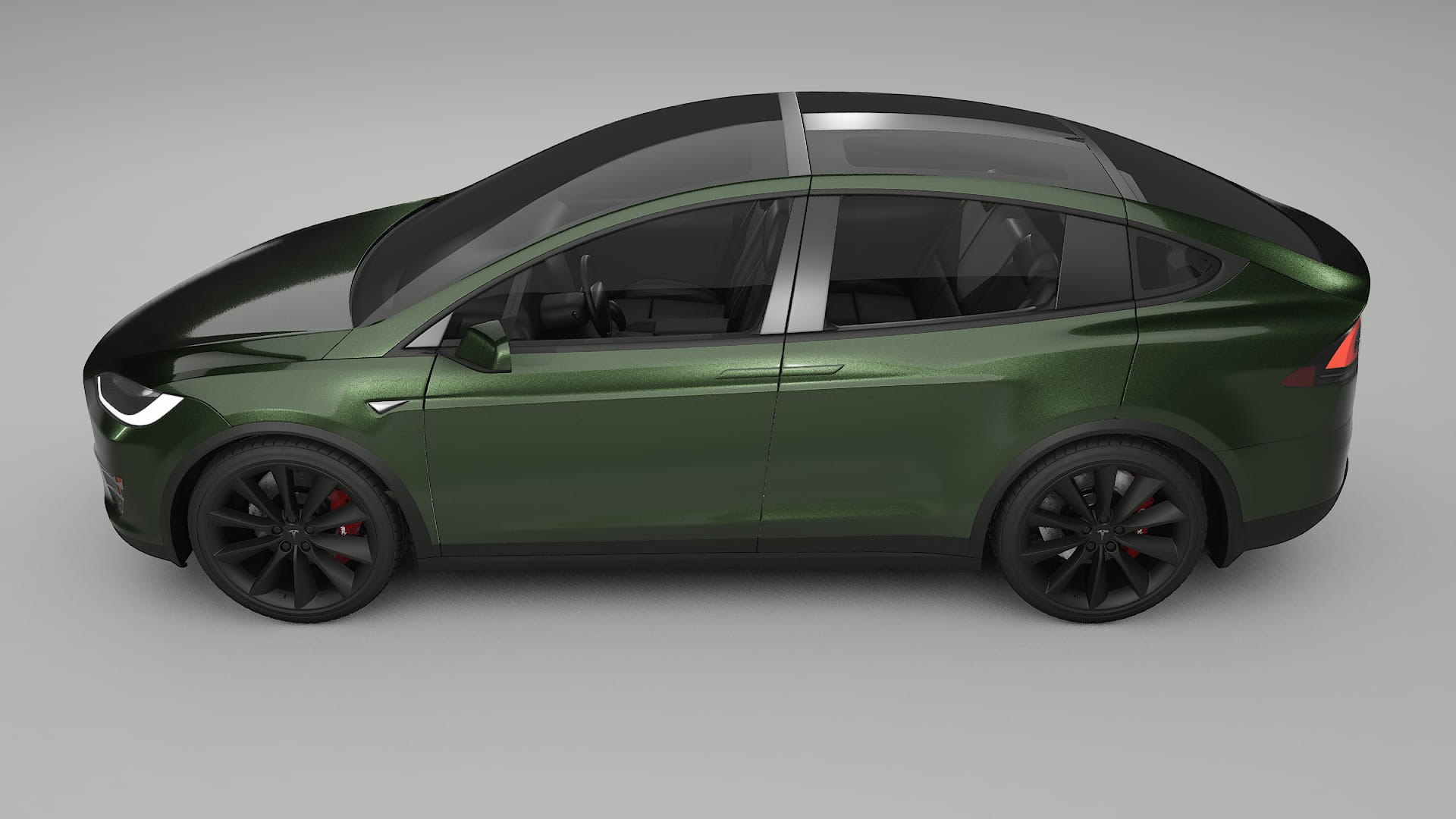Tesla Model X TPU Lackschutzfolie | LAGOON Farbwechsel PPF – Komplett-Vorgeschnittener Kit