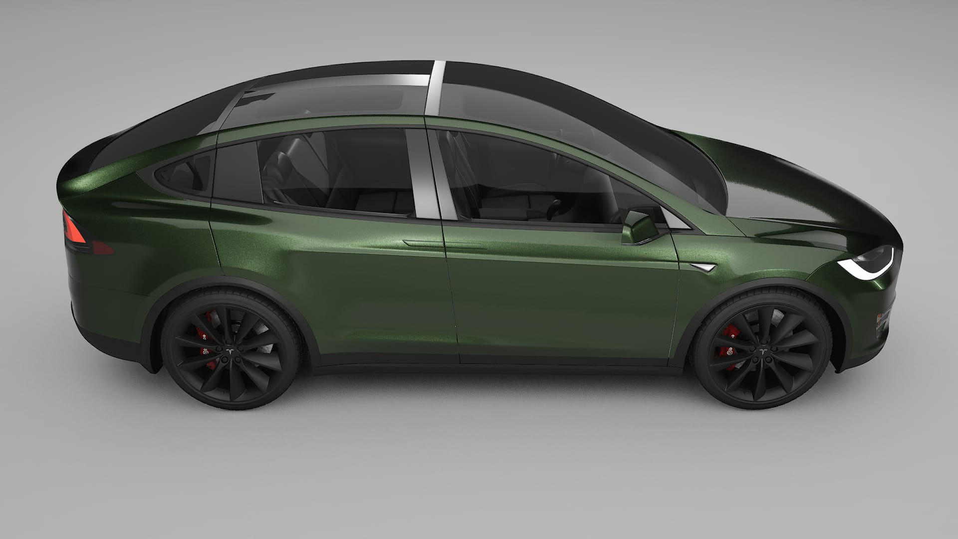 Tesla Model X TPU Lackschutzfolie | LAGOON Farbwechsel PPF – Komplett-Vorgeschnittener Kit
