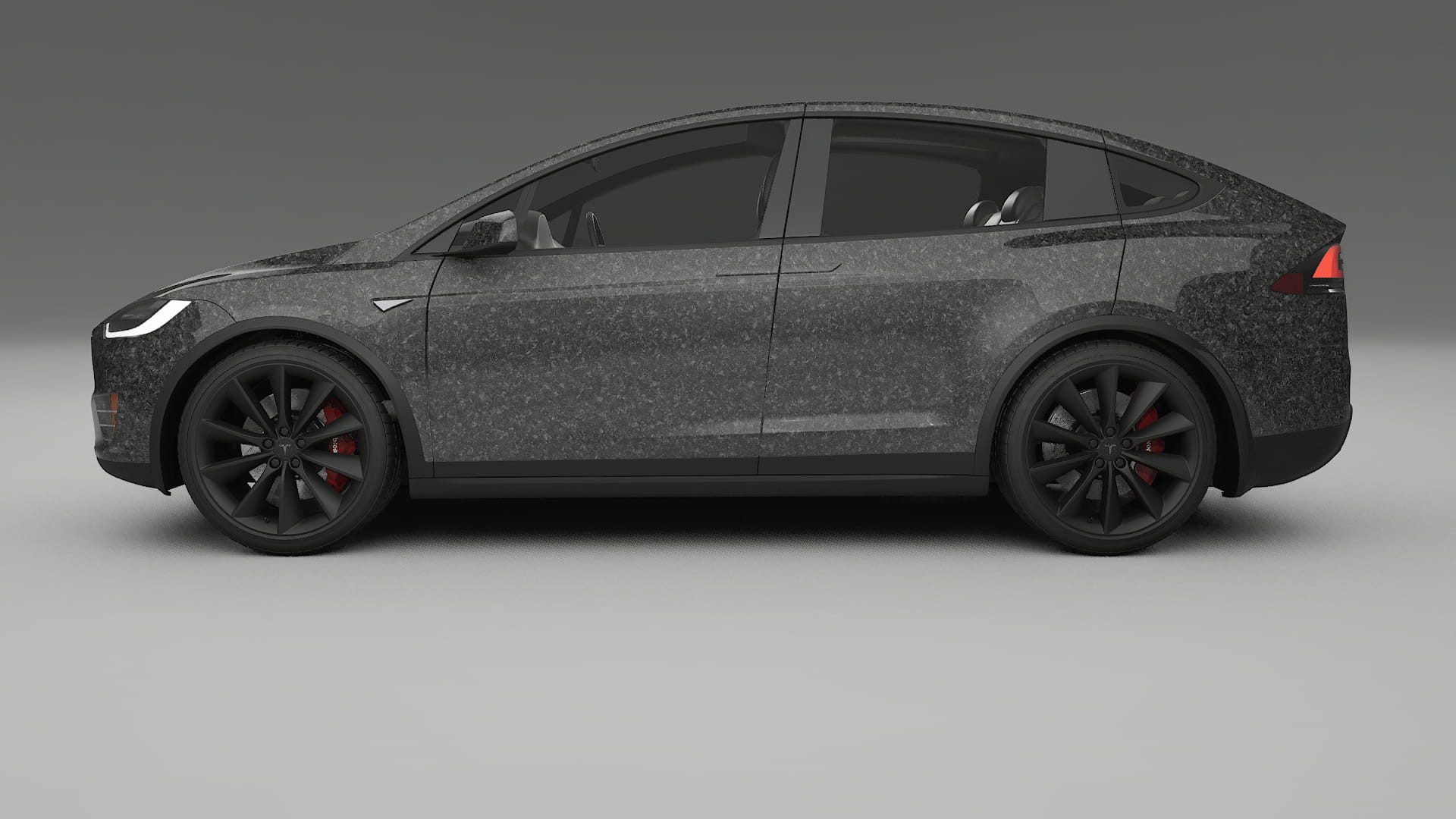 Tesla Model X TPU Lackschutzfolie | FORGED S Farbwechsel PPF – Komplett-Vorgeschnittener Kit