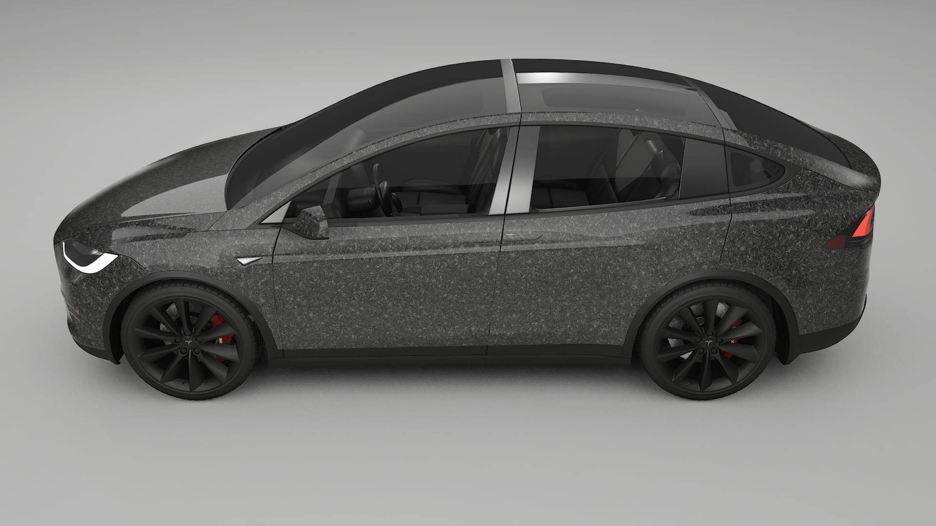 Tesla Model X TPU Lackschutzfolie | FORGED S Farbwechsel PPF – Komplett-Vorgeschnittener Kit