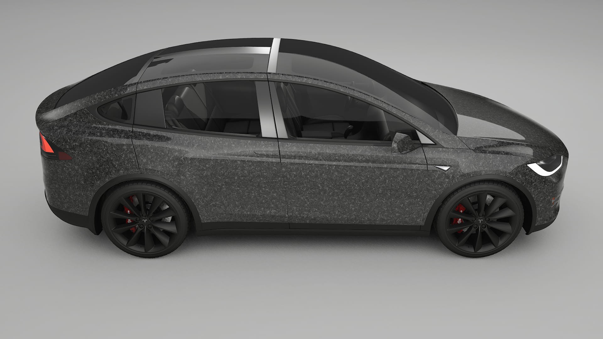 Tesla Model X TPU Lackschutzfolie | FORGED S Farbwechsel PPF – Komplett-Vorgeschnittener Kit