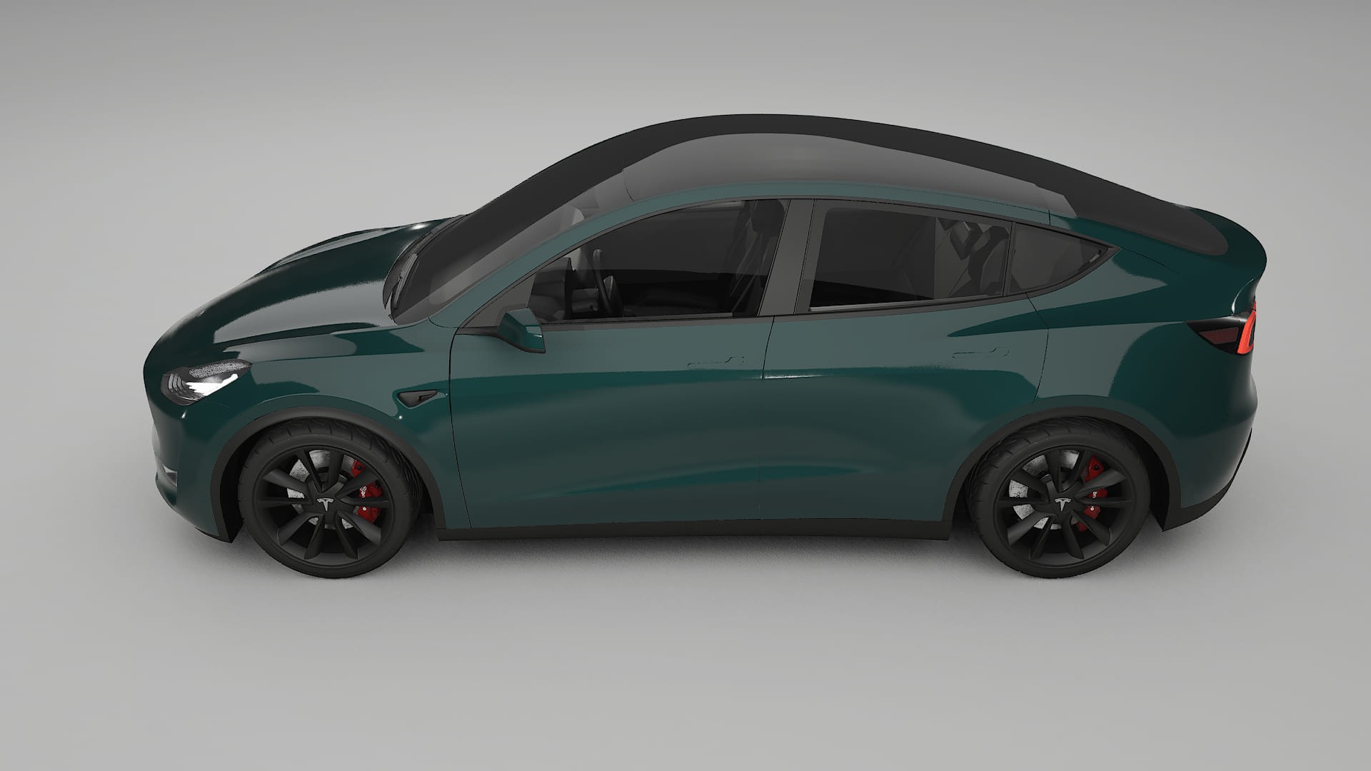 Tesla Model Y TPU Lackschutzfolie | INFERNO Farbwechsel PPF – Komplett-Vorgeschnittener Kit