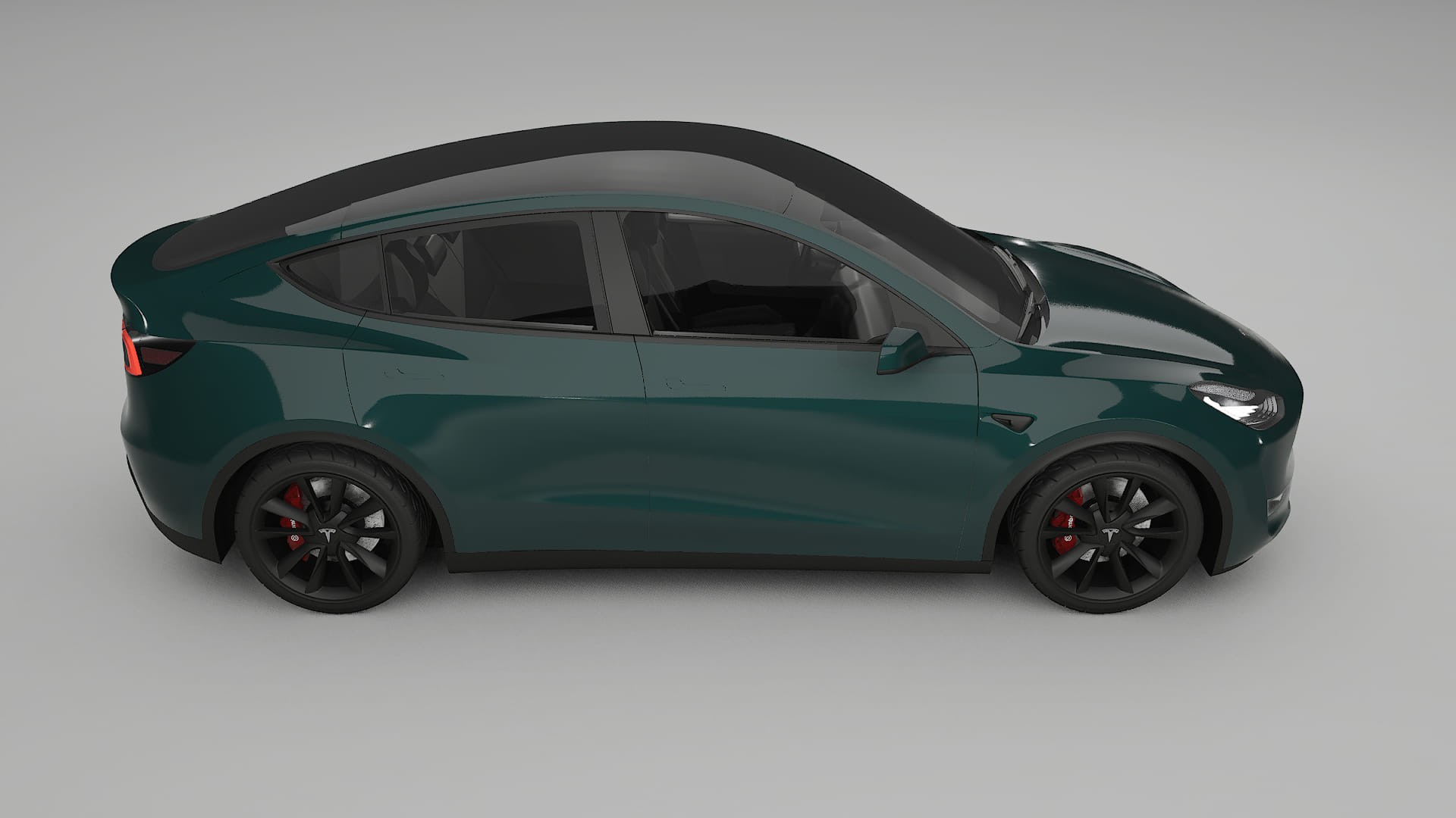 Tesla Model Y TPU Lackschutzfolie | INFERNO Farbwechsel PPF – Komplett-Vorgeschnittener Kit