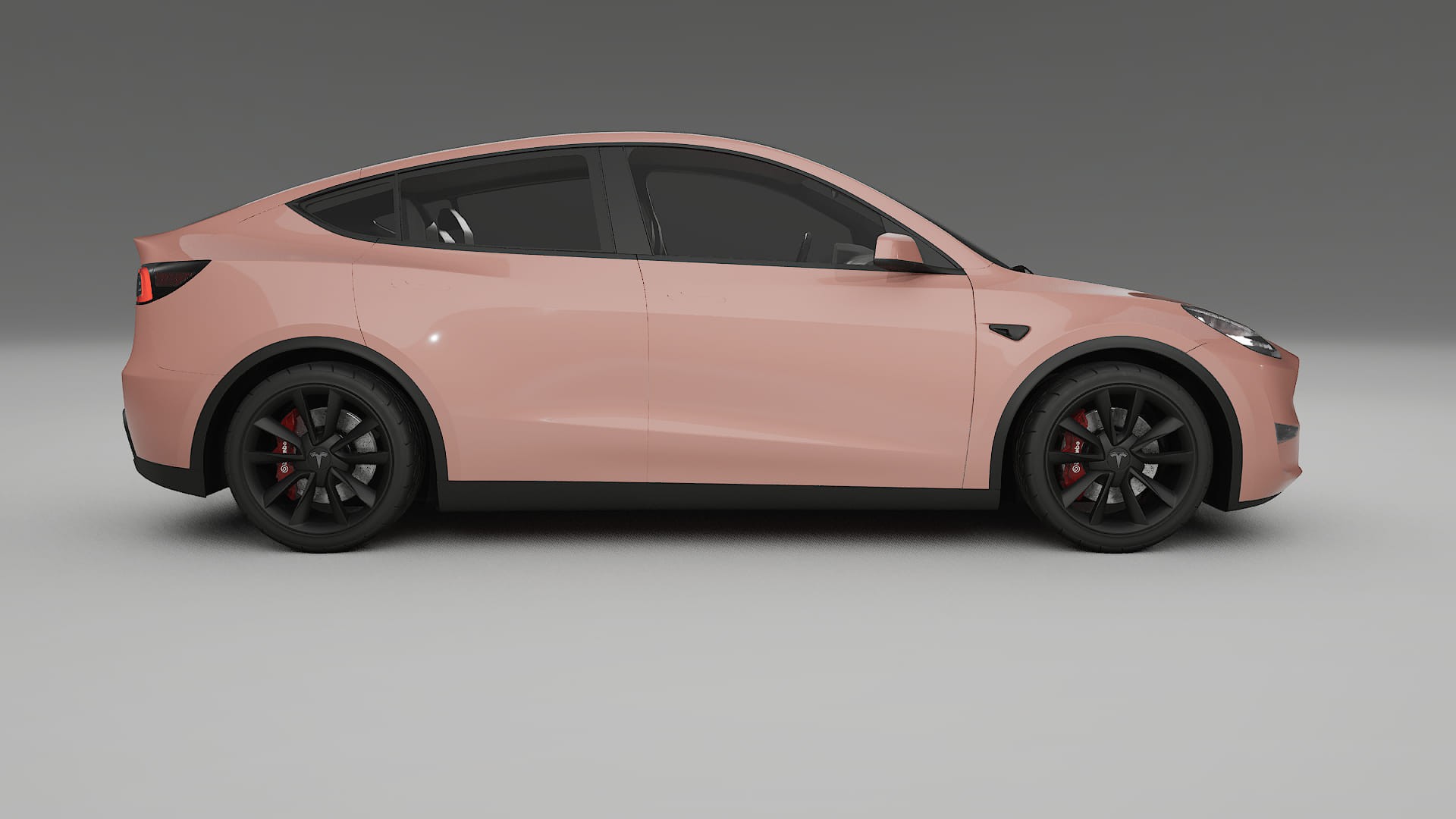 Tesla Model Y TPU Lackschutzfolie | BLUSH Farbwechsel PPF – Komplett-Vorgeschnittener Kit