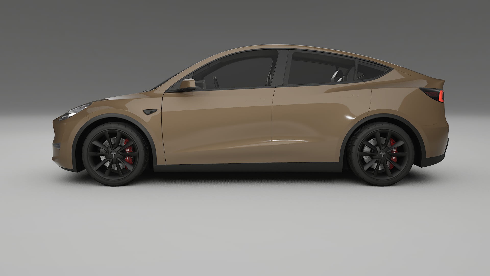 Tesla Model Y TPU Lackschutzfolie | SAHARA Farbwechsel PPF – Komplett-Vorgeschnittener Kit