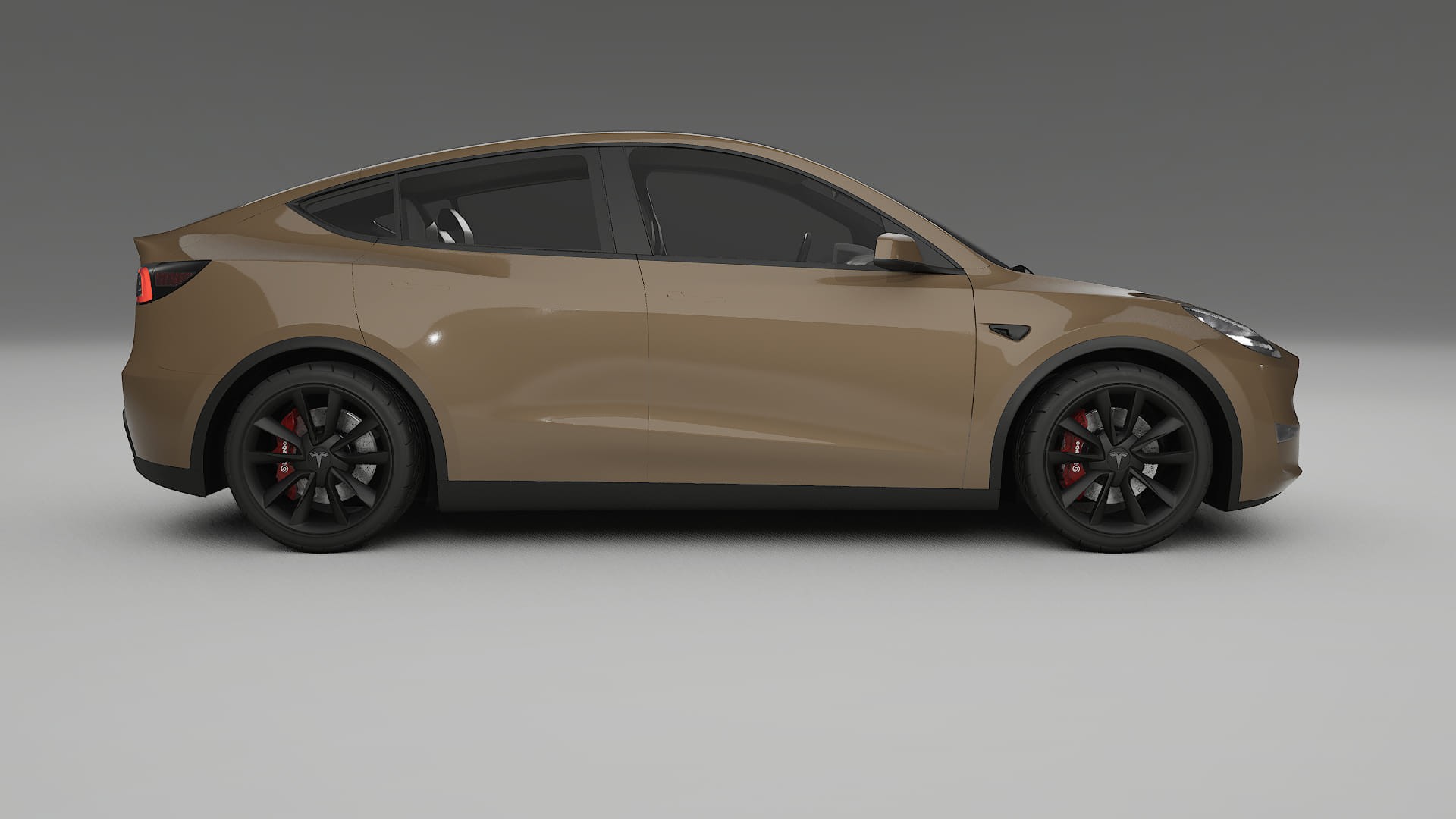 Tesla Model Y TPU Lackschutzfolie | SAHARA Farbwechsel PPF – Komplett-Vorgeschnittener Kit