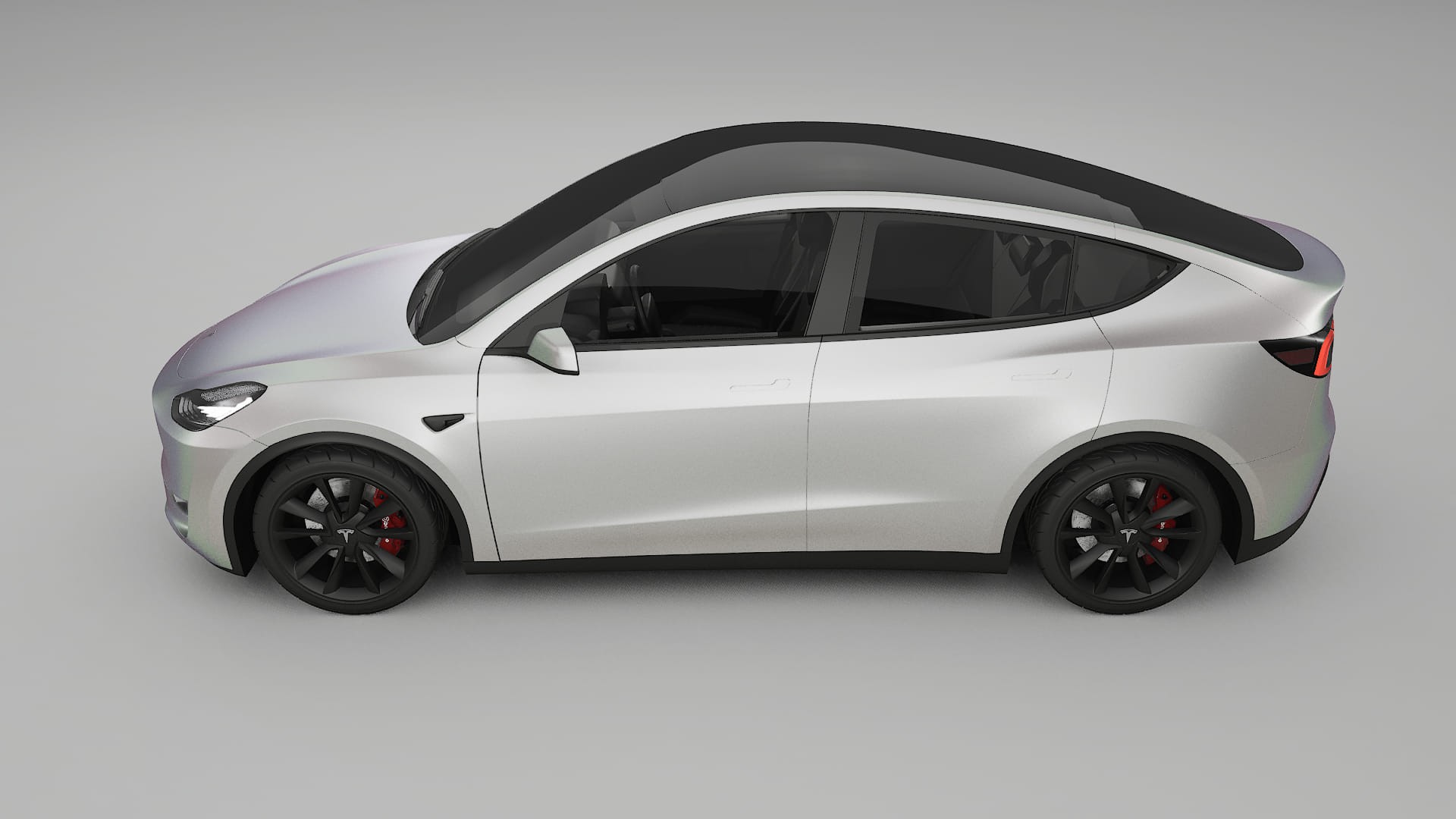 Tesla Model Y TPU Lackschutzfolie | NEBULA Farbwechsel PPF – Komplett-Vorgeschnittener Kit