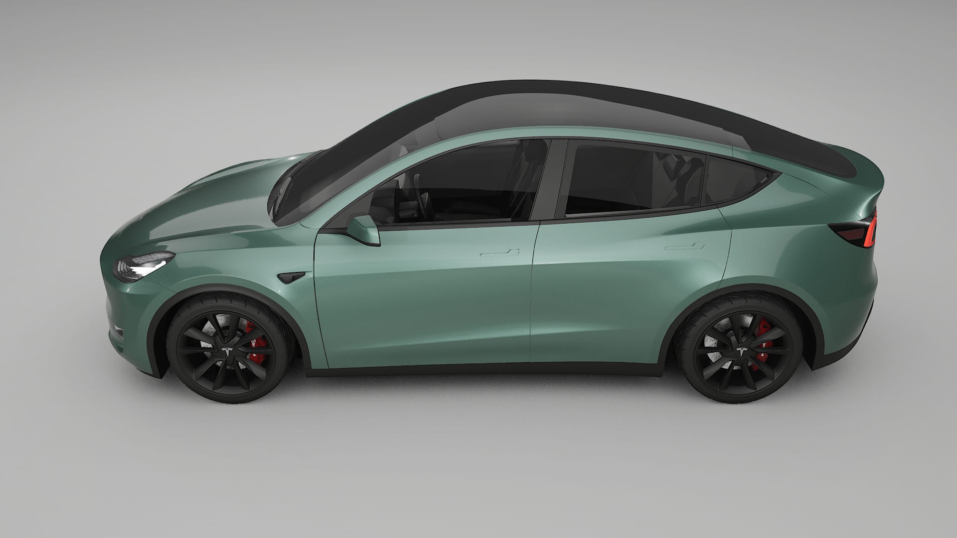 Tesla Model Y TPU Lackschutzfolie | EVERGREEN Farbwechsel PPF – Komplett-Vorgeschnittener Kit