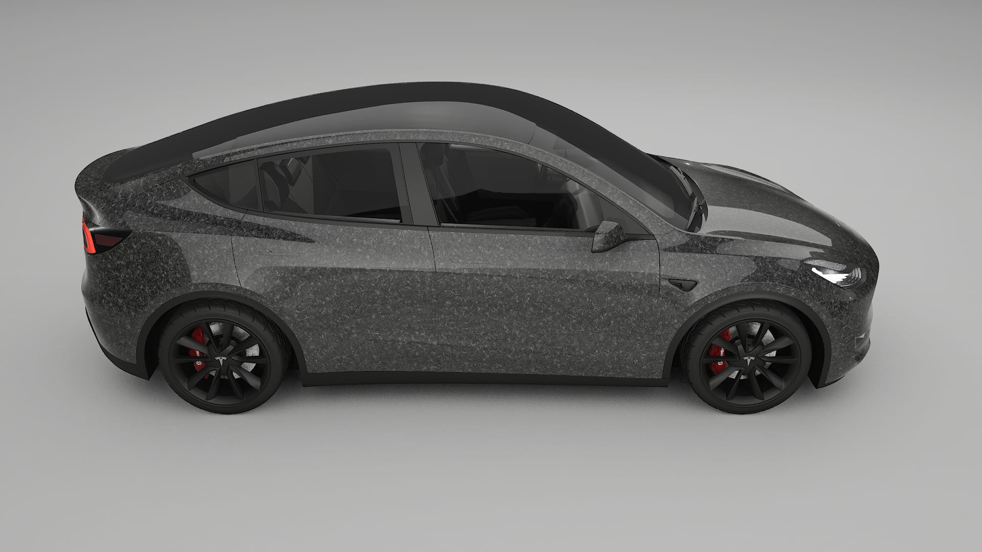 Tesla Model Y TPU Lackschutzfolie | FORGED S Farbwechsel PPF – Komplett-Vorgeschnittener Kit